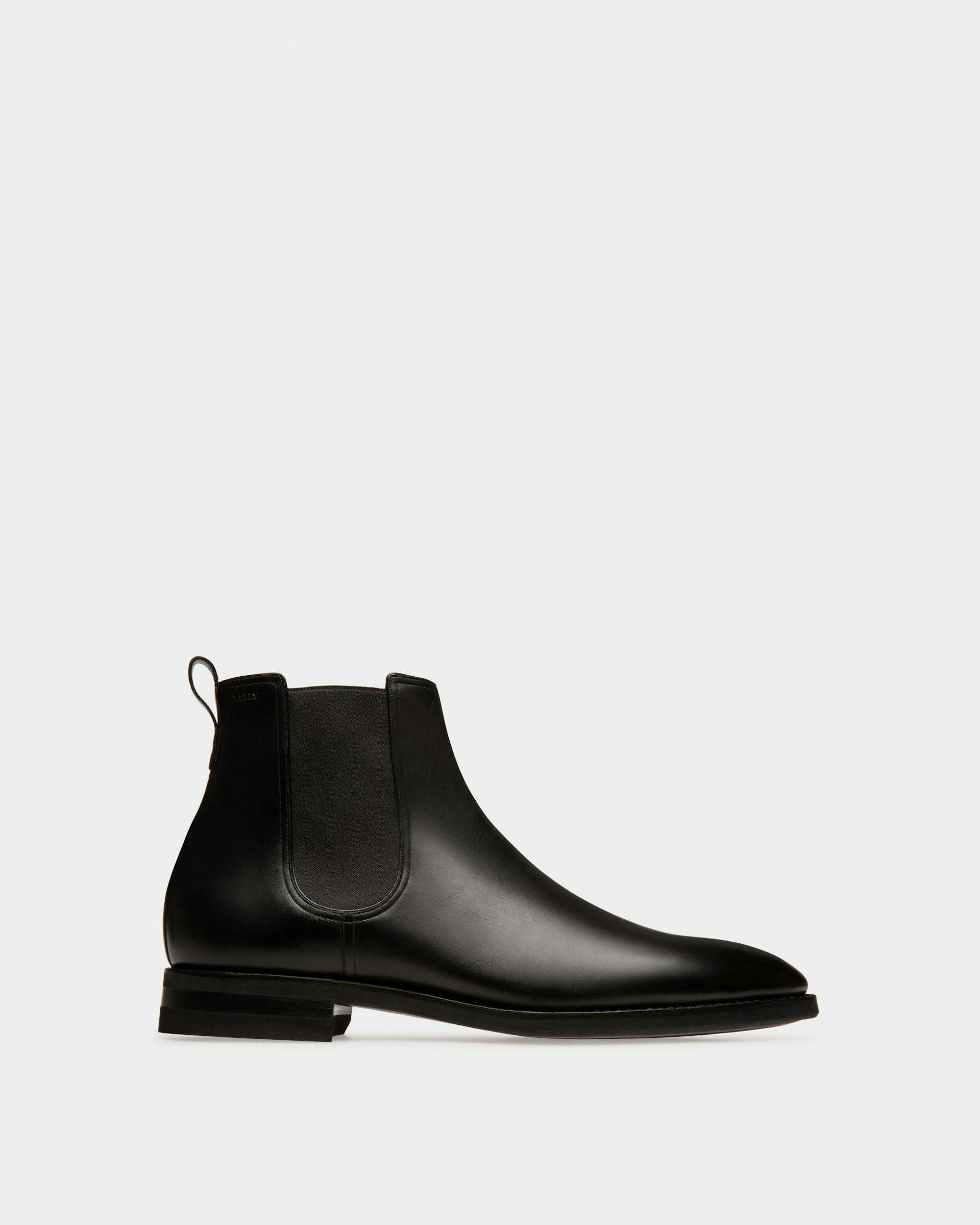 Scribe Novo Booties In Black Leather - Men's - Bally - 01