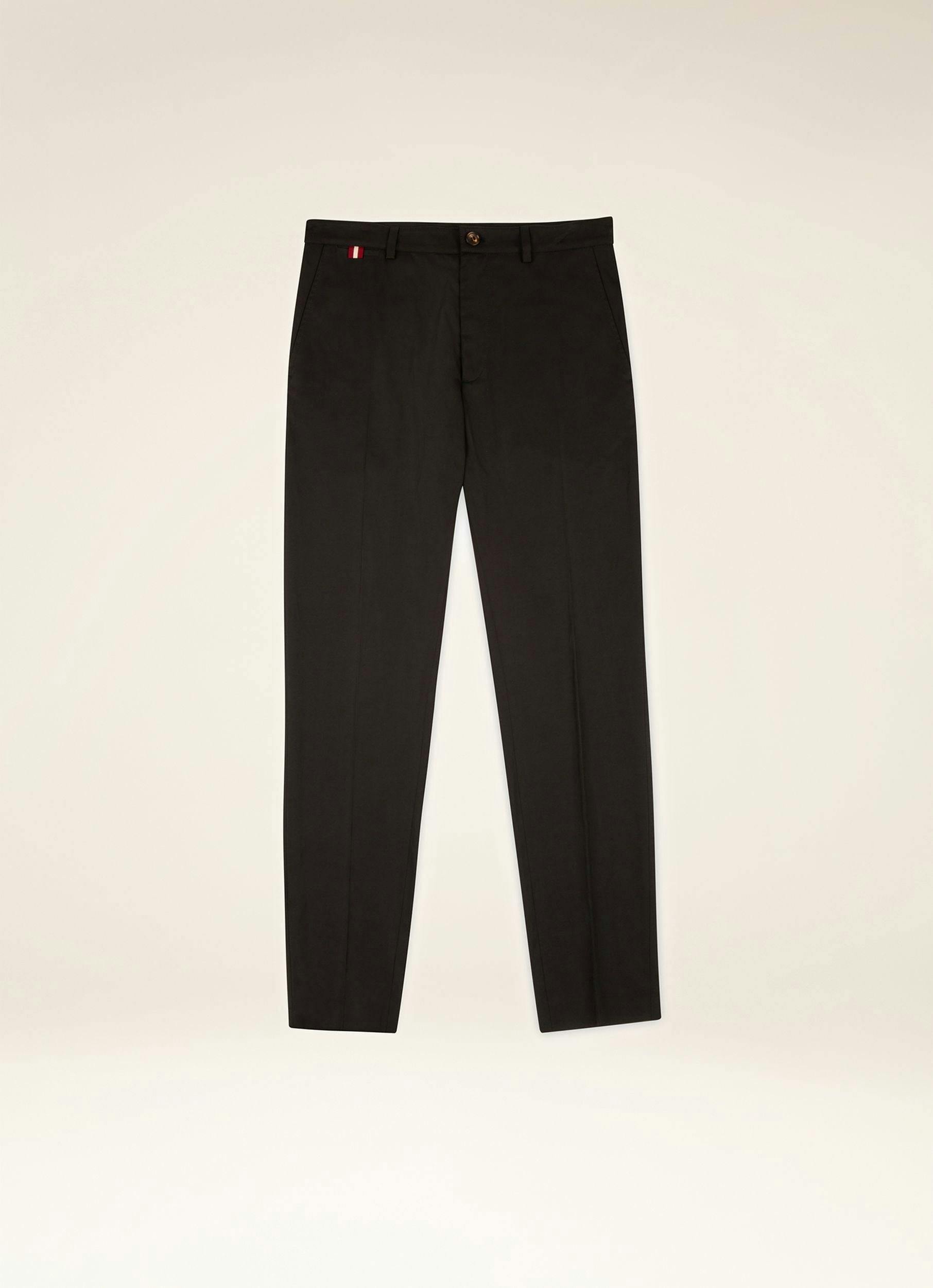 Pantaloni Slim-Fit In Cotone Tecnico Navy - Uomo - Bally - 01