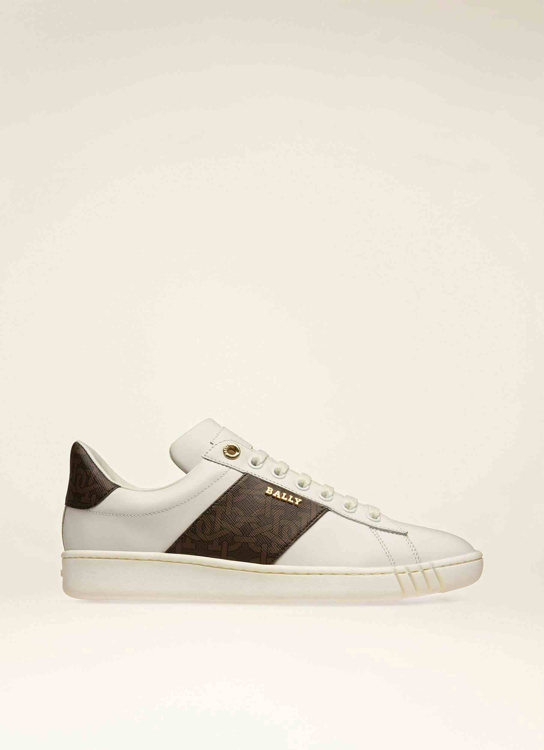 Wilem Sneakers In Pelle Bianca - Donna - Bally