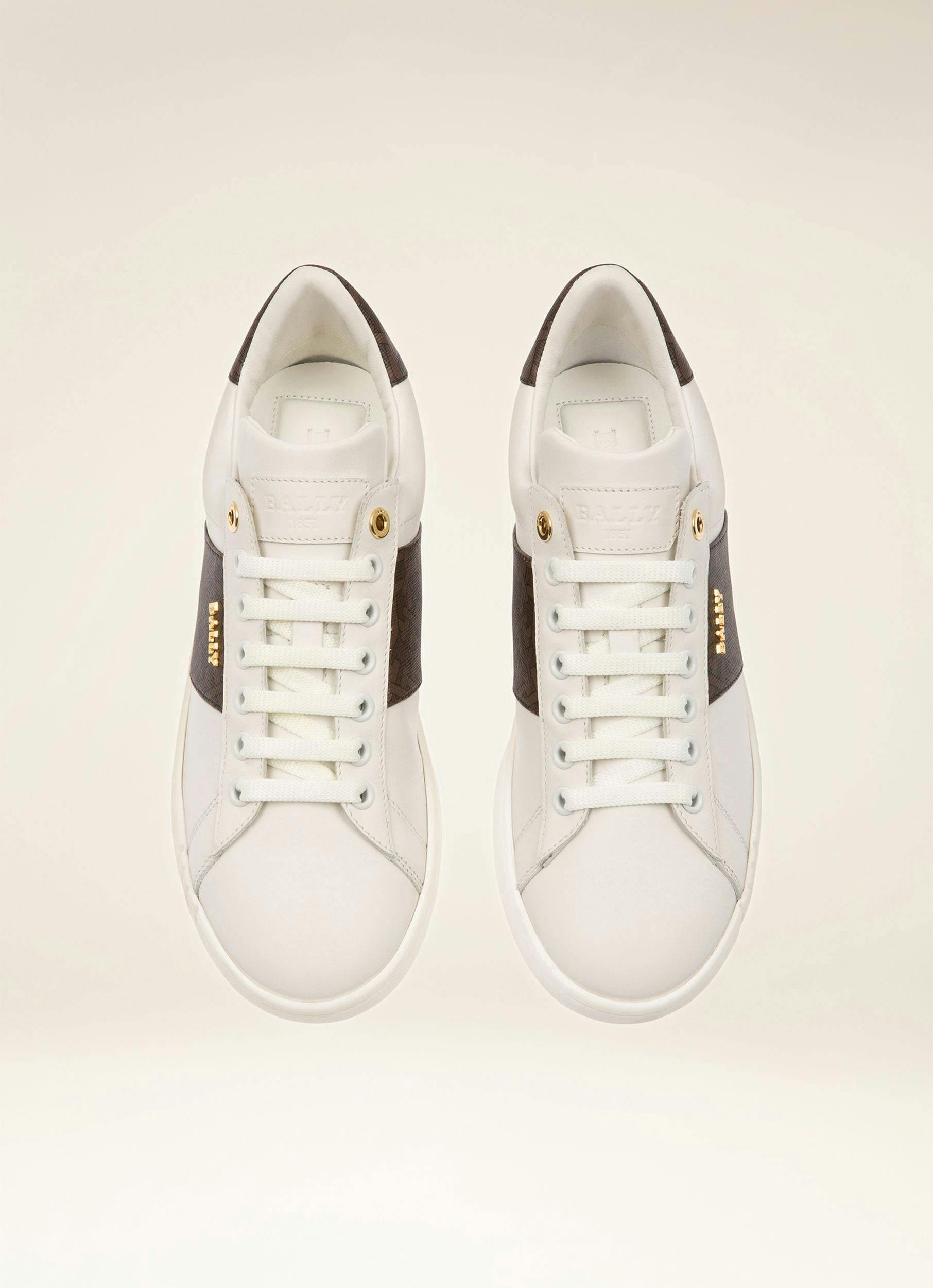 Wilem Sneakers In Pelle Bianca - Donna - Bally - 04