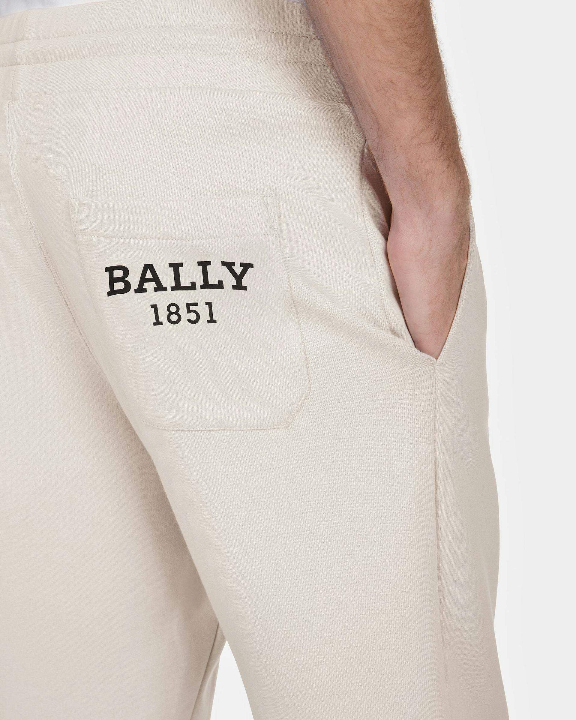 Pantalone Tuta In Cotone Grigio E Nero - Uomo - Bally - 04