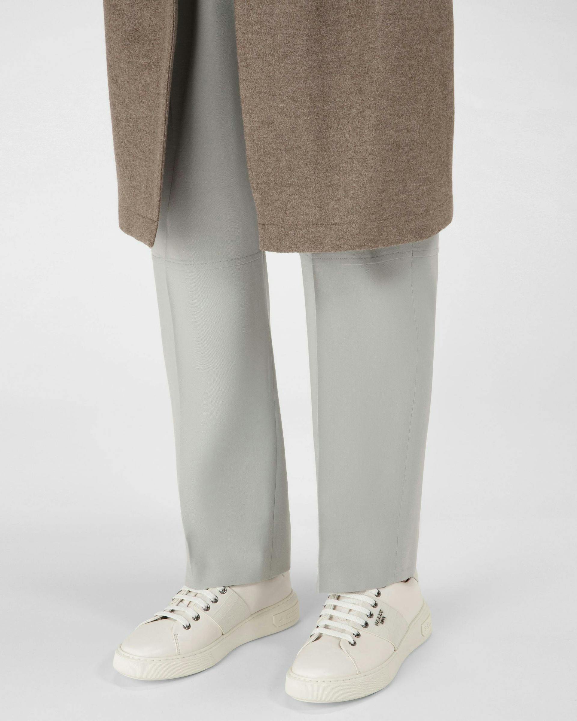 Mattye Sneaker In Pelle Colore Bianco - Uomo - Bally - 02