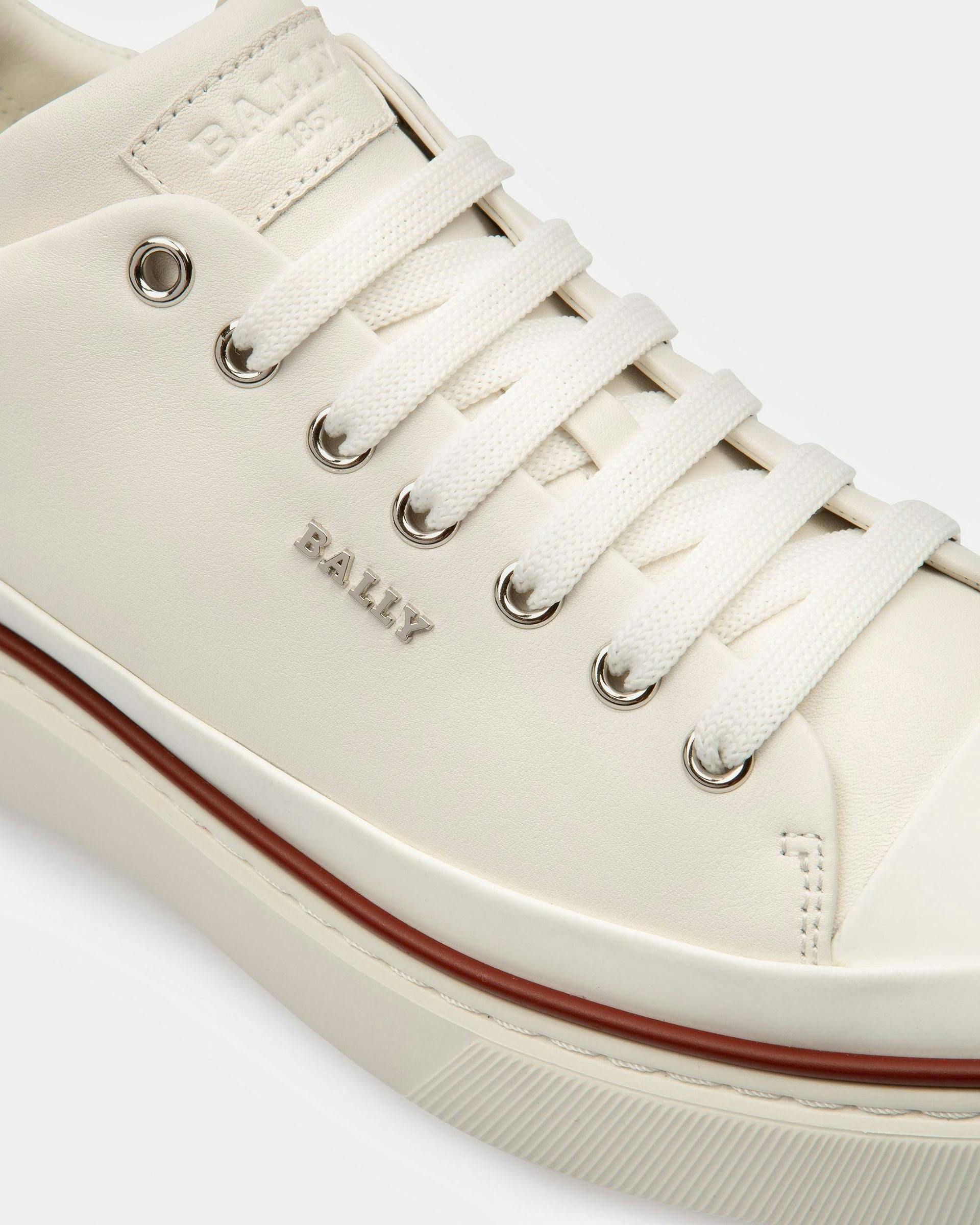 Maily Sneaker In Pelle Colore Bianco - Uomo - Bally - 04