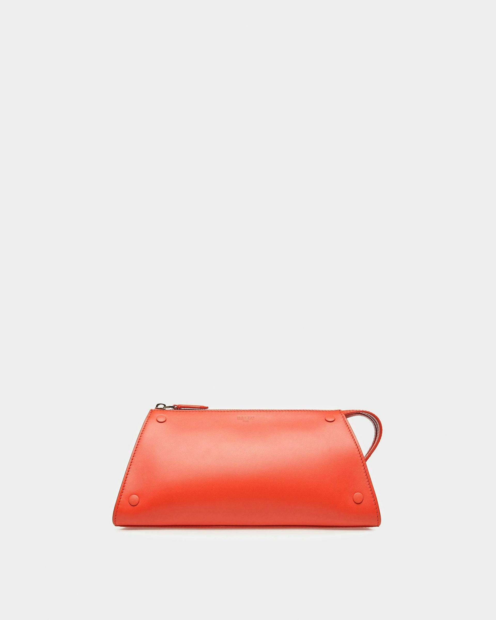 Arieel S Minibag Aus Leder In Orange - Damen - Bally - 01