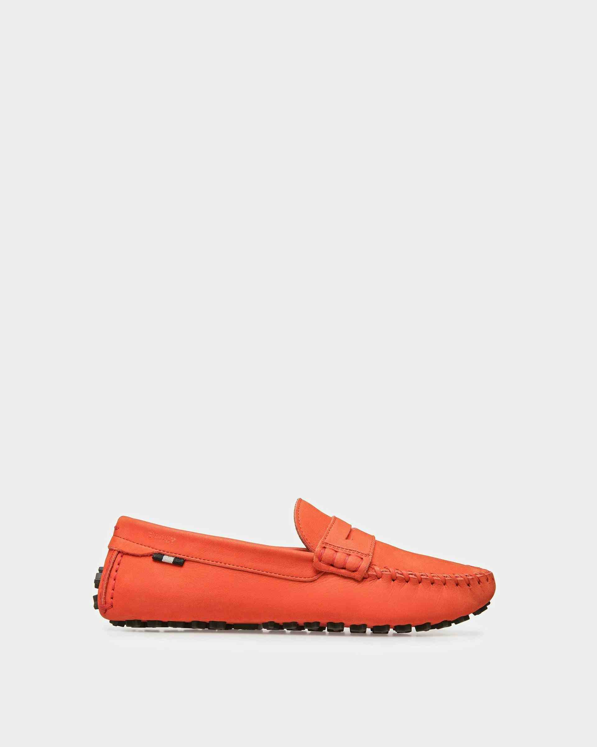 Lamby Chaussures De Conduite En Cuir Orange - Femme - Bally
