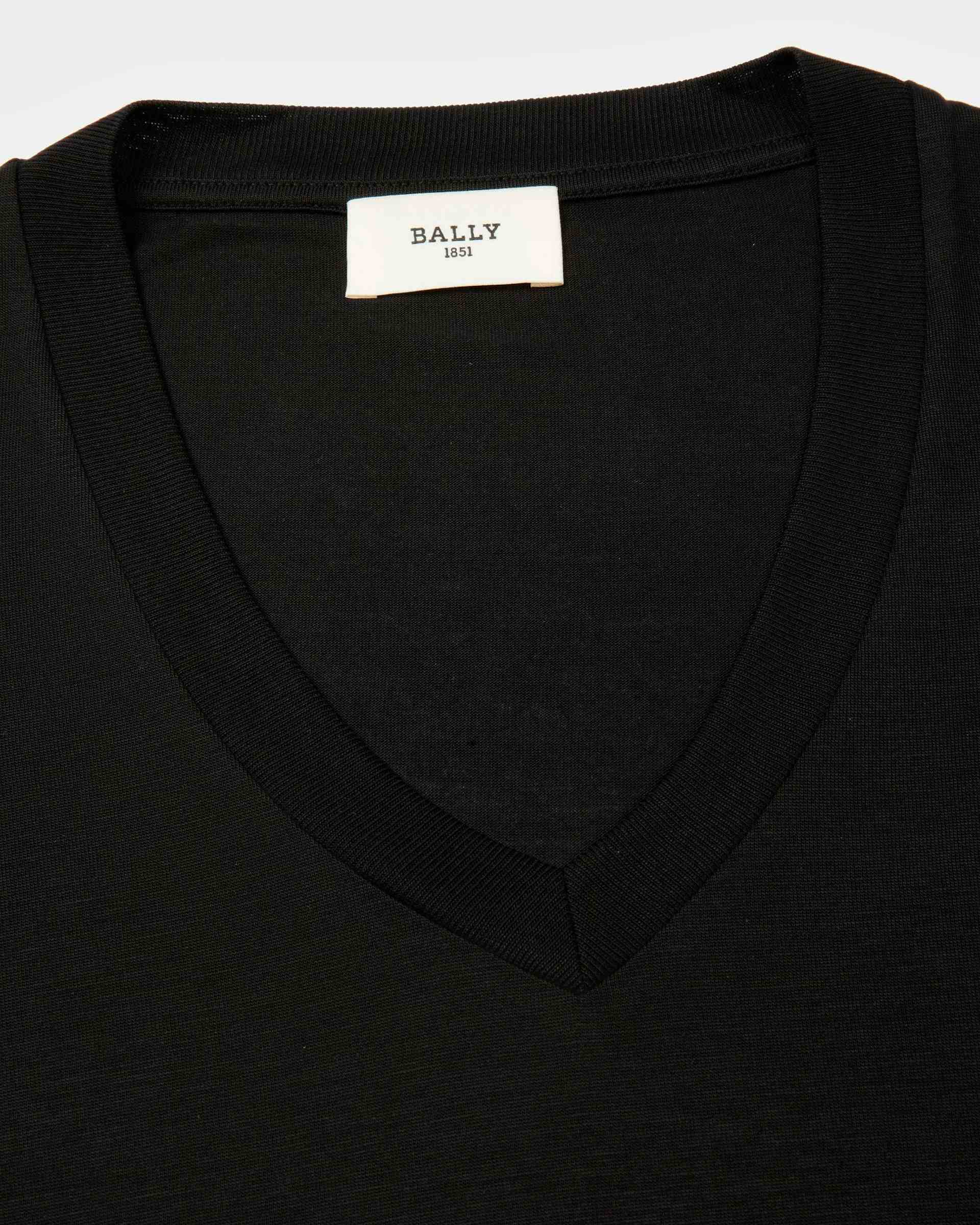 T-Shirt Aus Lyocell - Damen - Bally