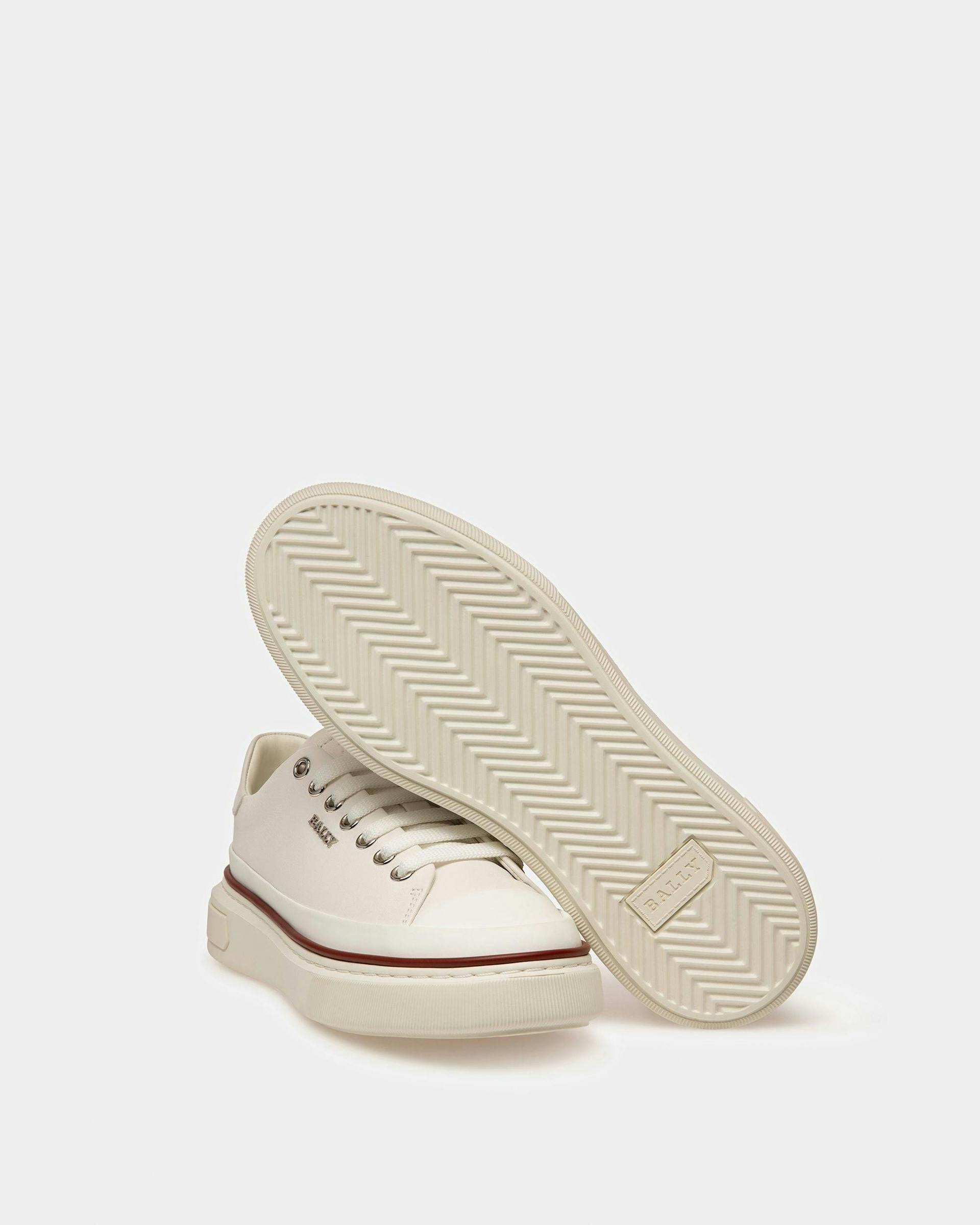 Maily Sneaker In Pelle Colore Bianco - Donna - Bally - 03