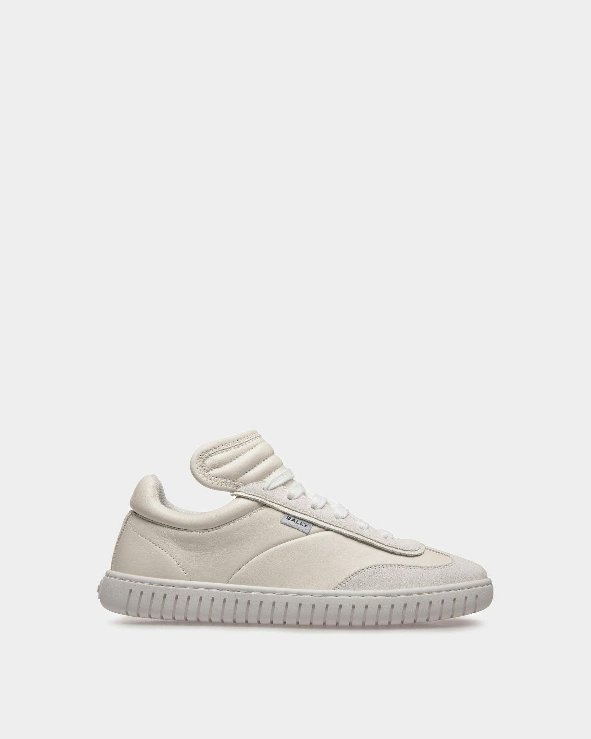 Sneaker Player In Pelle Bianca - Donna - Bally - 01