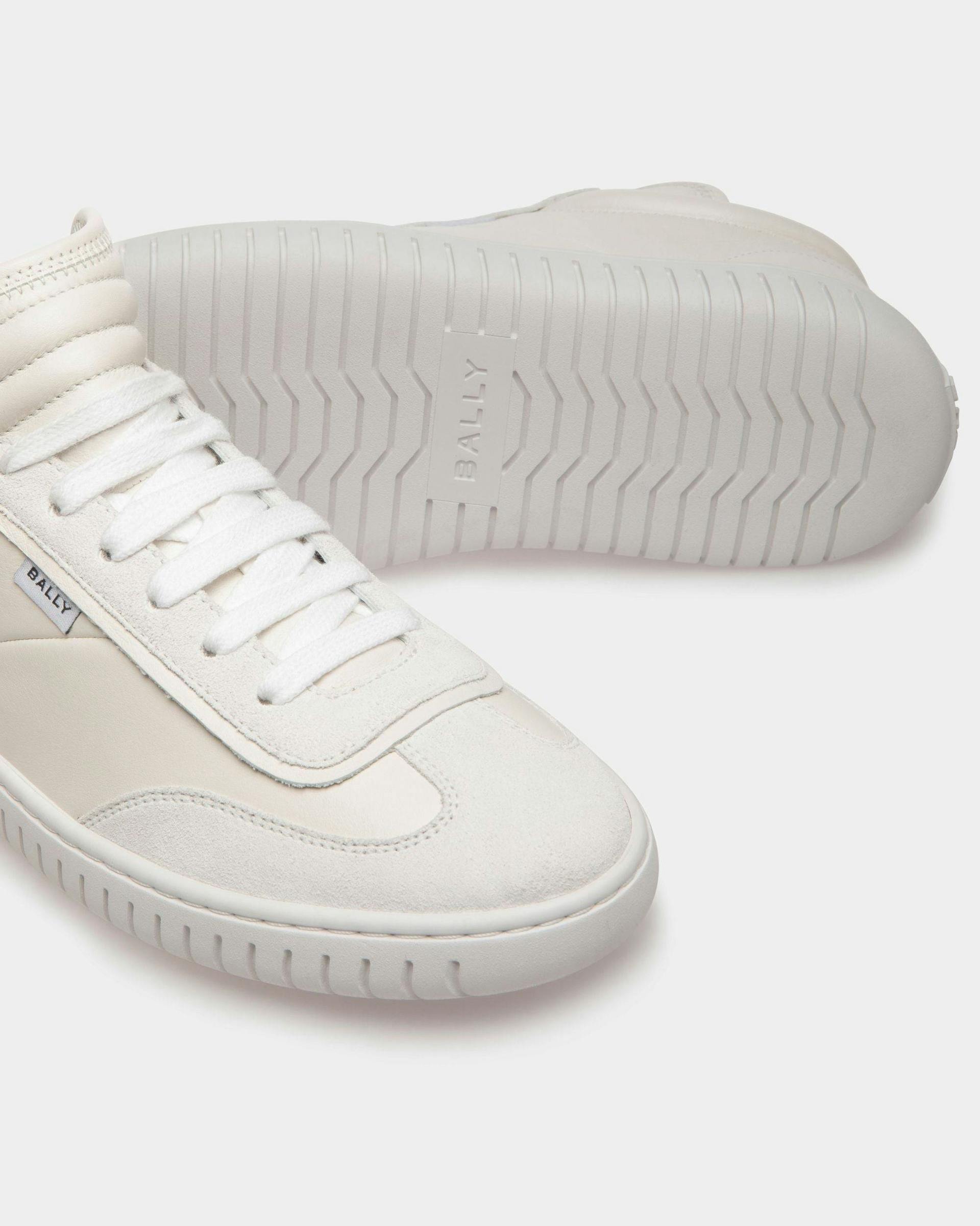 Sneaker Player In Pelle Bianca - Donna - Bally - 05