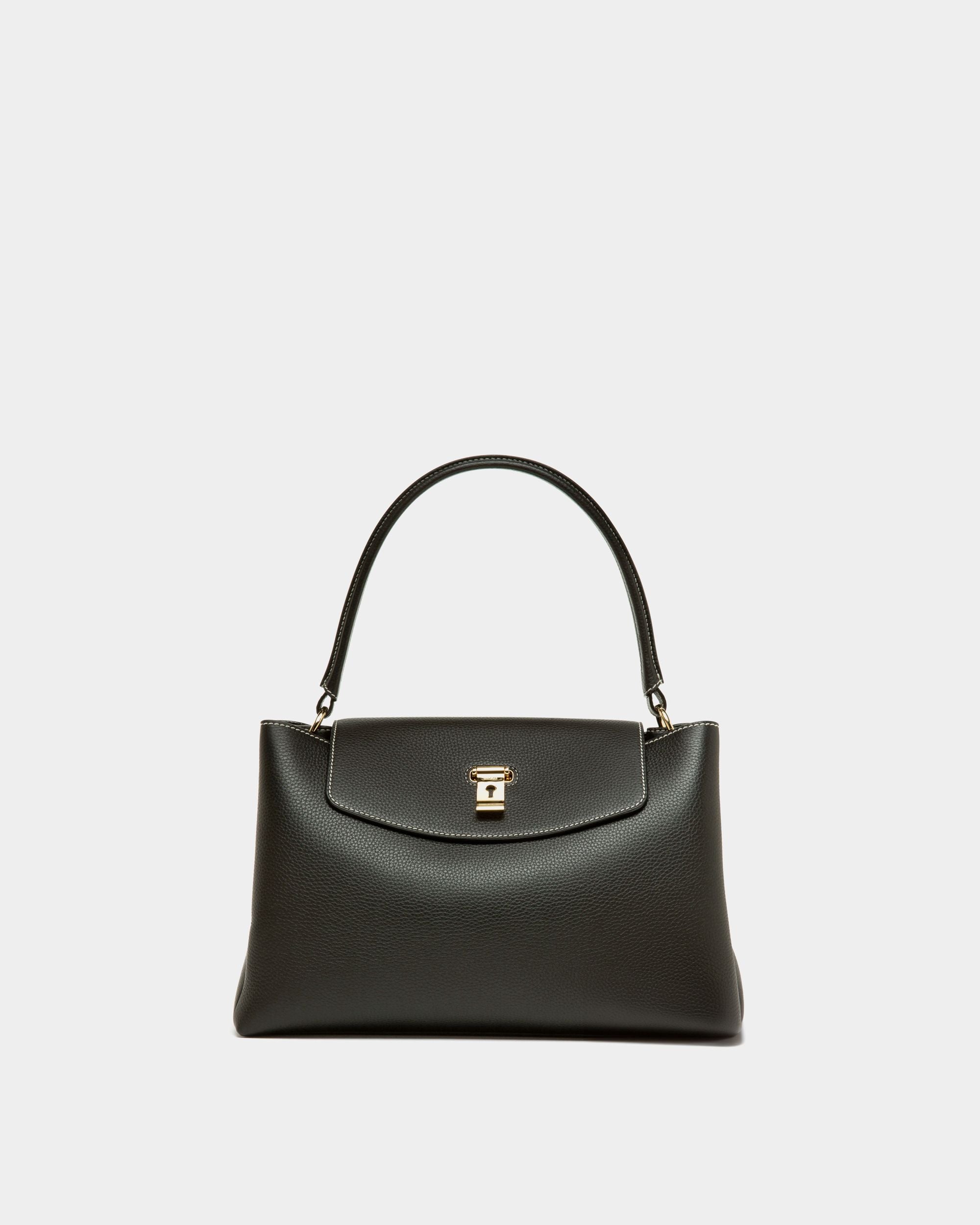 Layka Borsa A Mano In Pelle Nera - Donna - Bally - 01