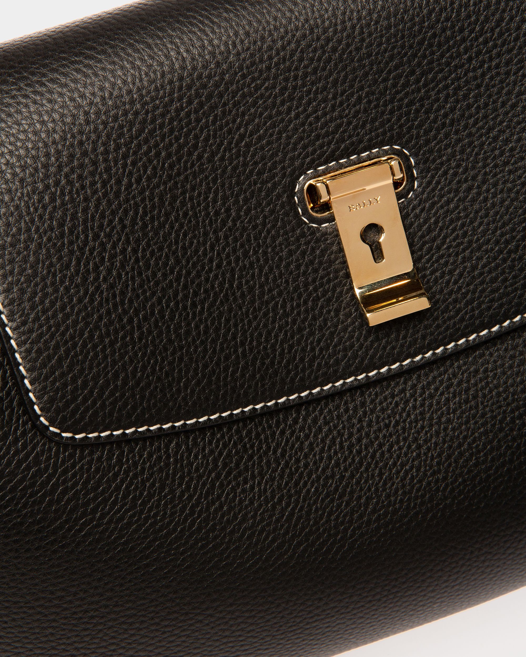 Layka Borsa A Mano In Pelle Nera - Donna - Bally - 02