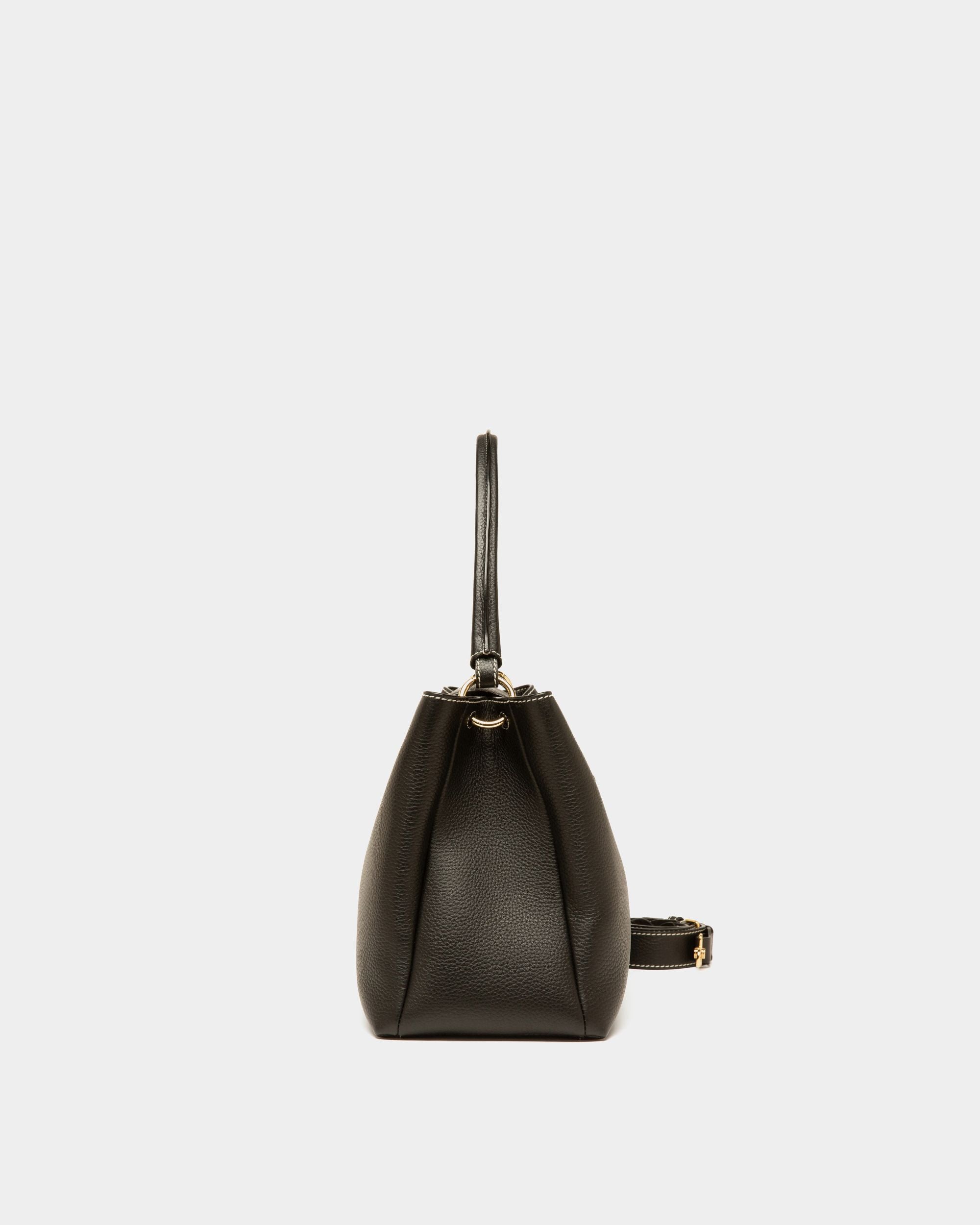 Layka Borsa A Mano In Pelle Nera - Donna - Bally - 04