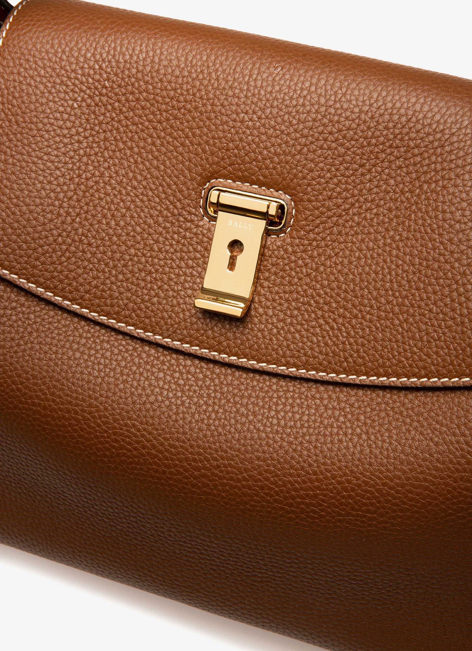 Layka Borsa A Mano In Pelle Marrone - Donna - Bally - 05