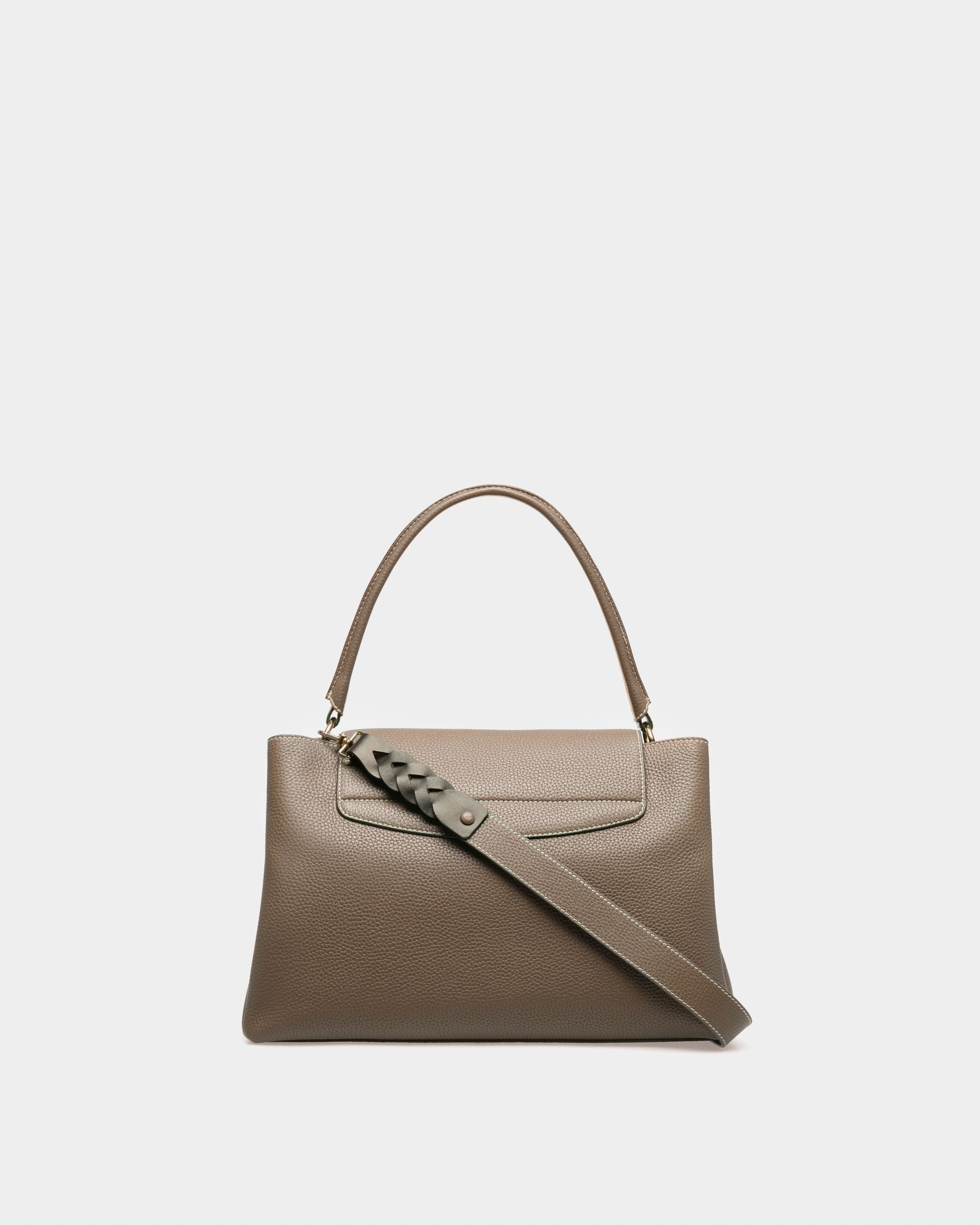 Layka Henkeltasche Aus Hellbraun Leder - Women's - Bally - 02