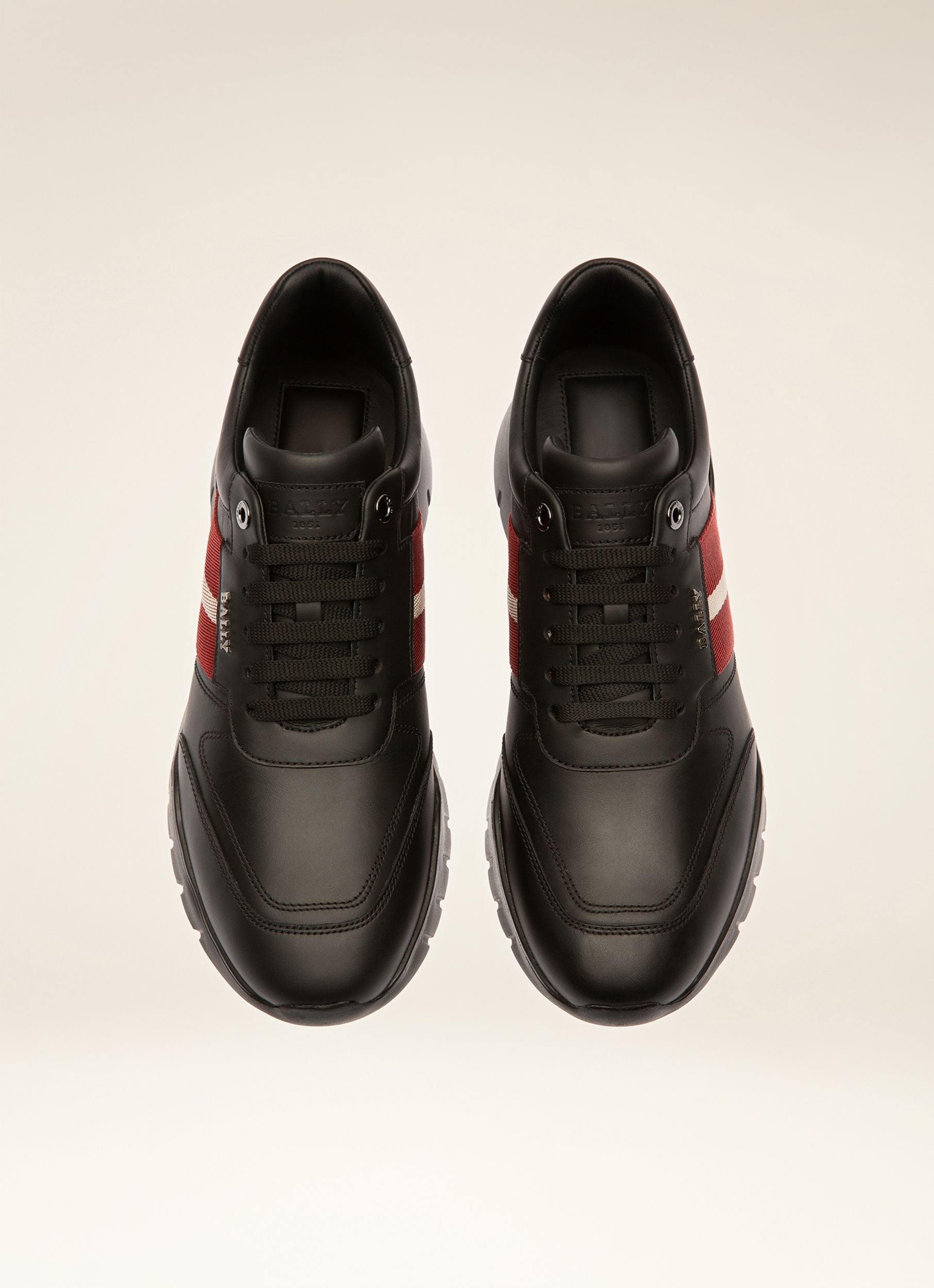 Blerry Sneakers En Cuir Noir - Homme - Bally - 04