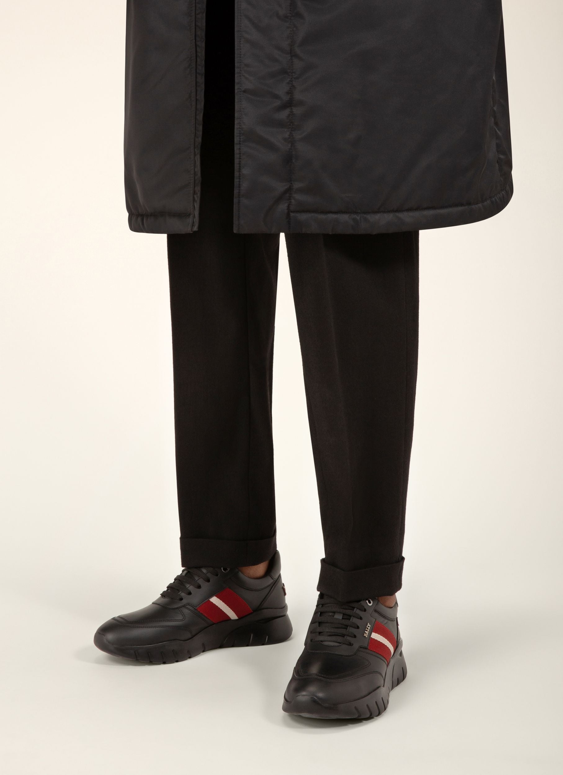 Blerry Sneakers En Cuir Noir - Homme - Bally - 06