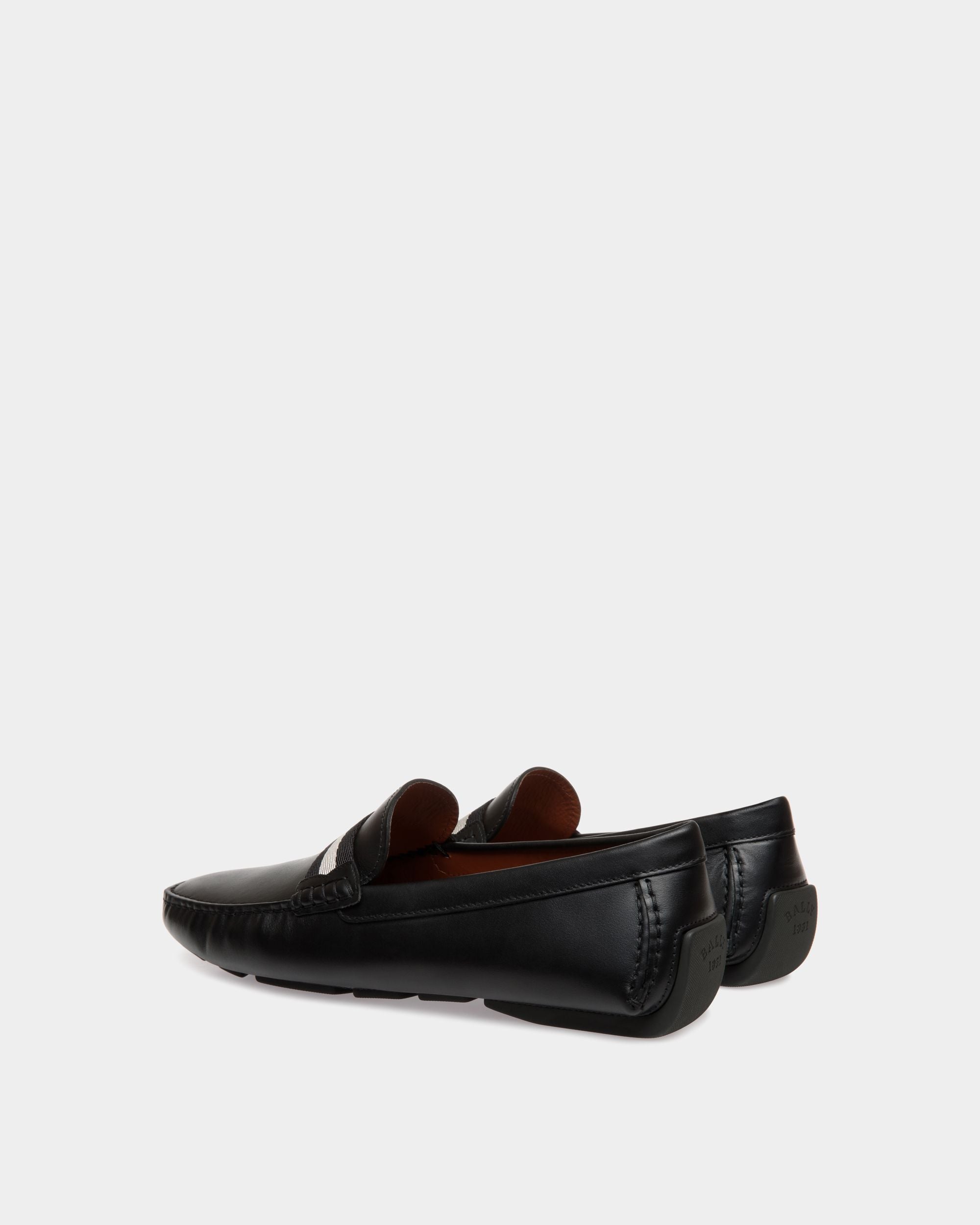 Waltec Driver-Schuh Aus Leder In Schwarz - Herren - Bally - 03