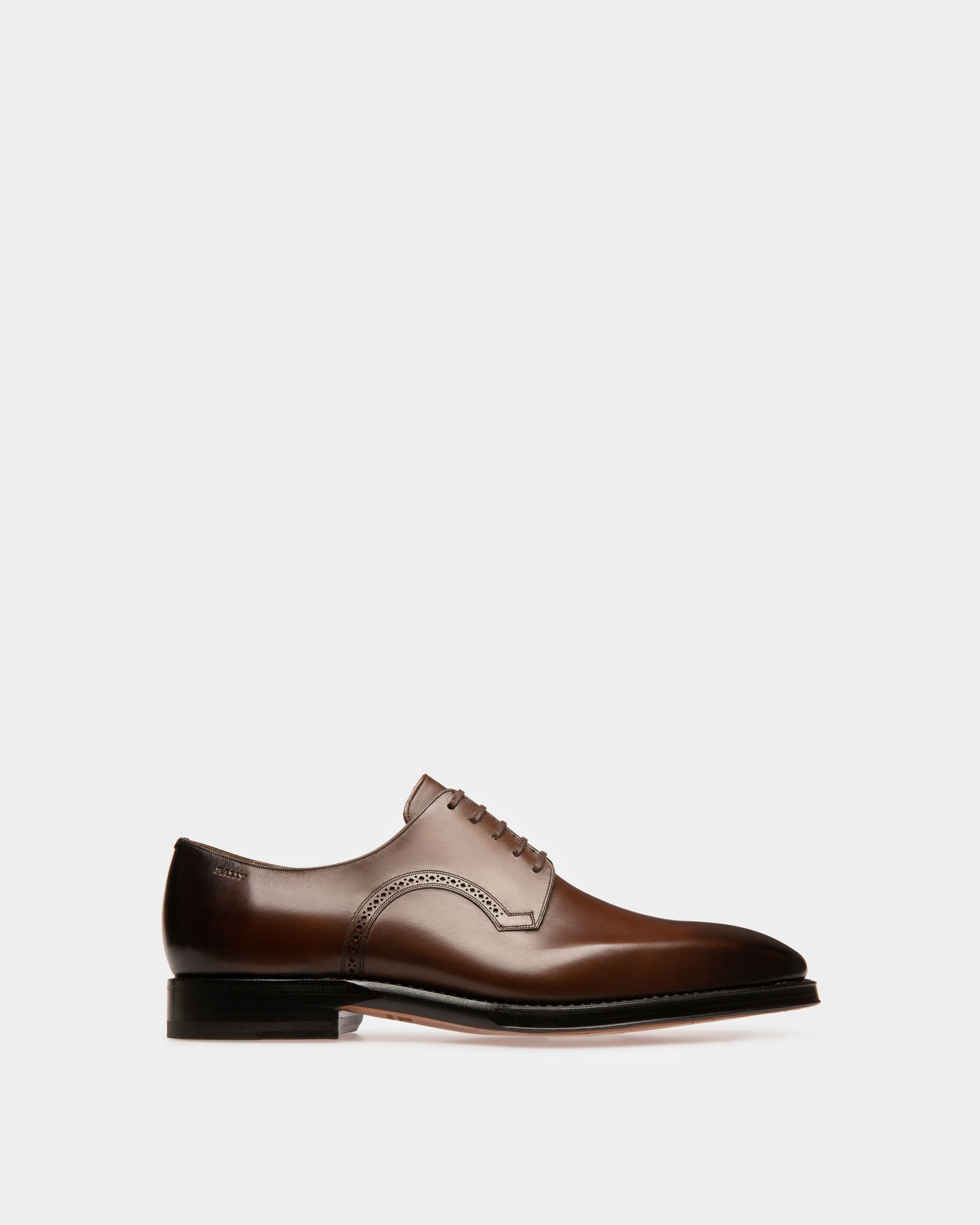 Scamardo Derby In Pelle Marrone - Uomo - Bally - 01