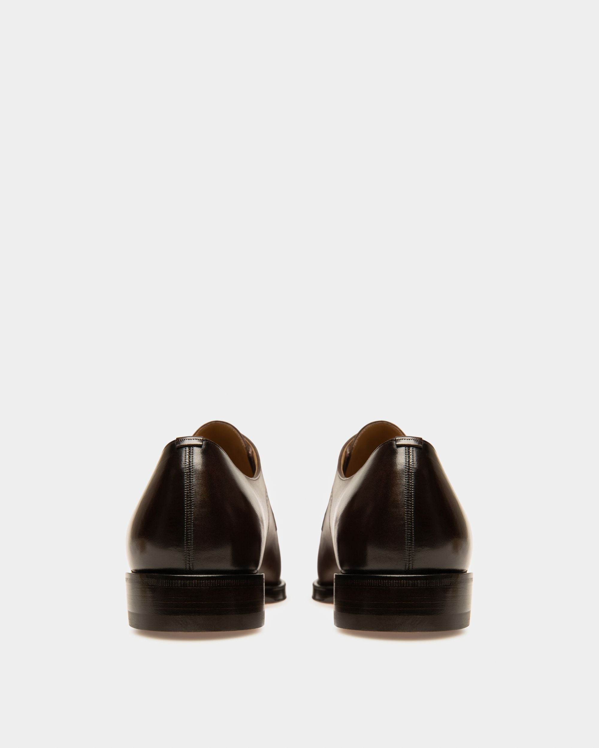 Scamardo Derby In Pelle Marrone - Uomo - Bally - 03