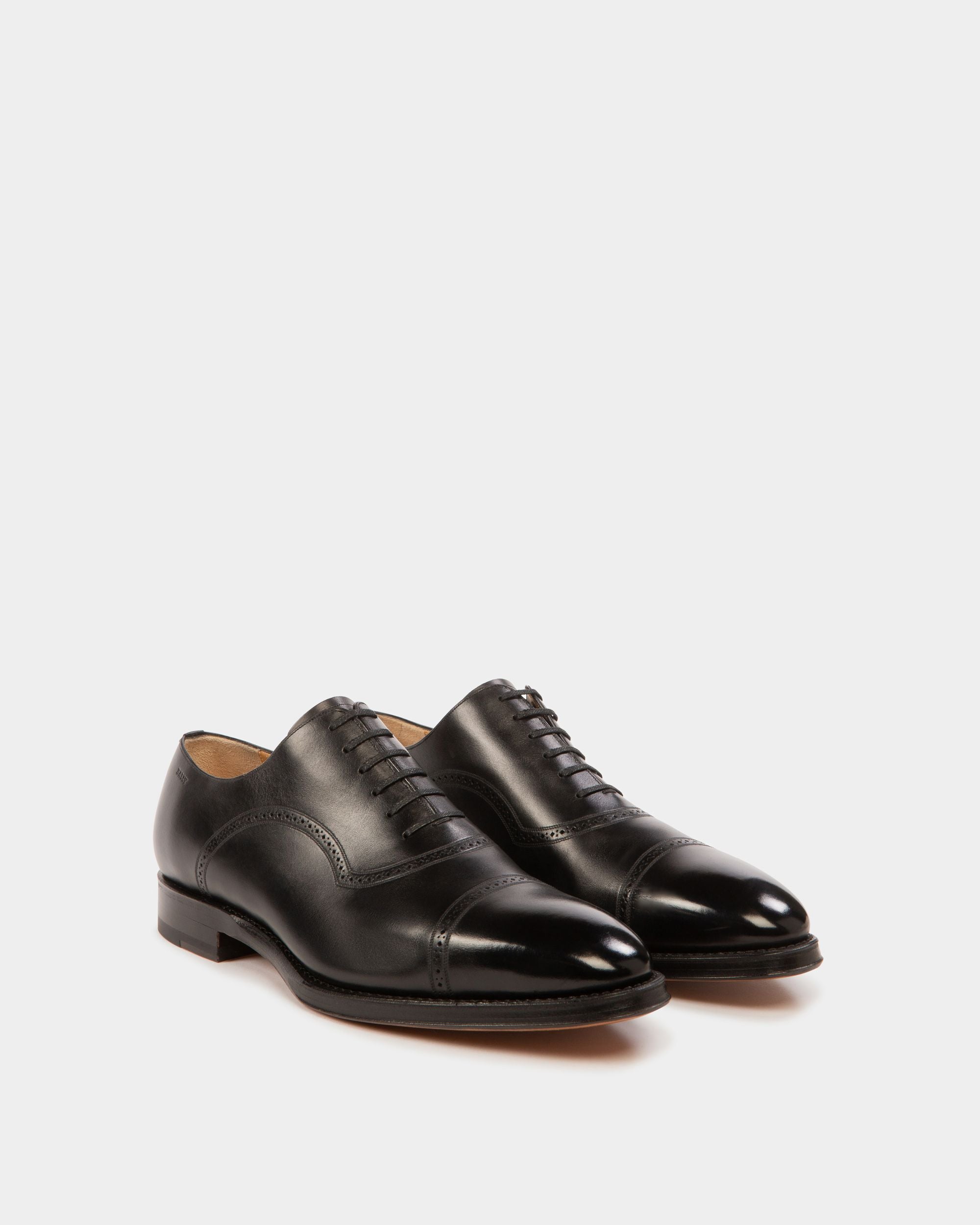 Scanio Oxfordschuhe Aus Schwarzem Leder - Herren - Bally - 03