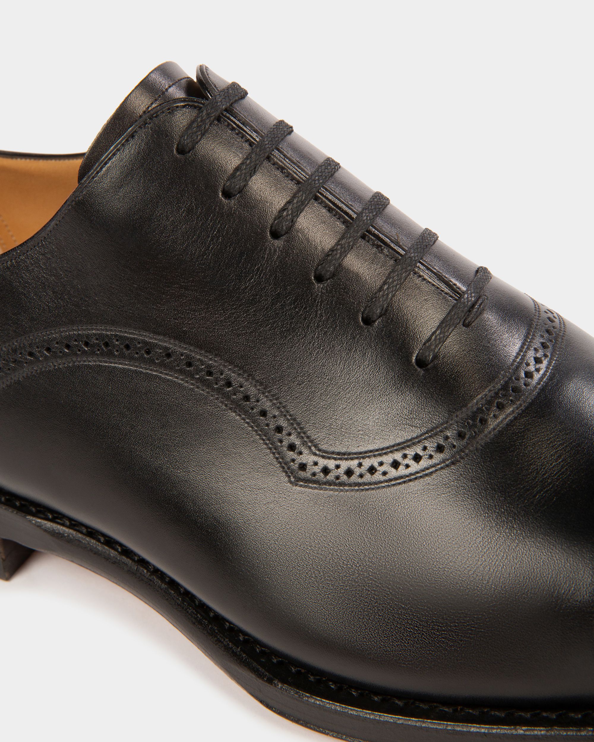 Scanio Oxfordschuhe Aus Schwarzem Leder - Herren - Bally - 04