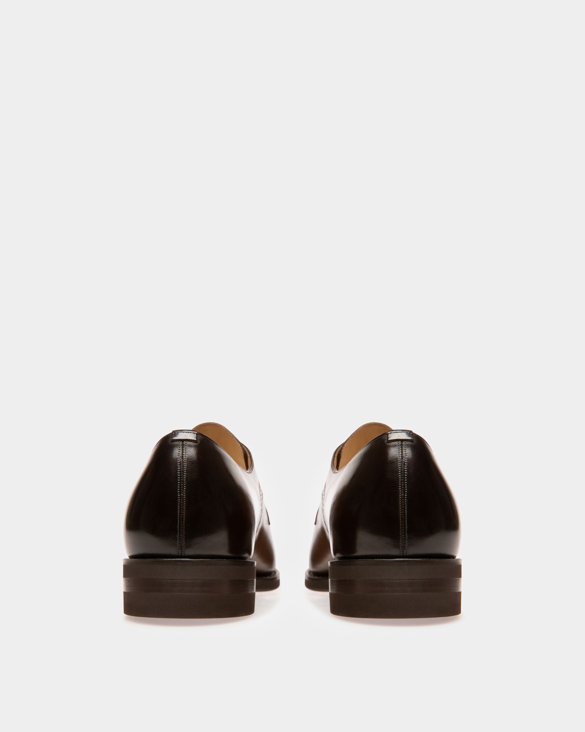 Scrivani Derby In Pelle Marrone - Uomo - Bally - 02