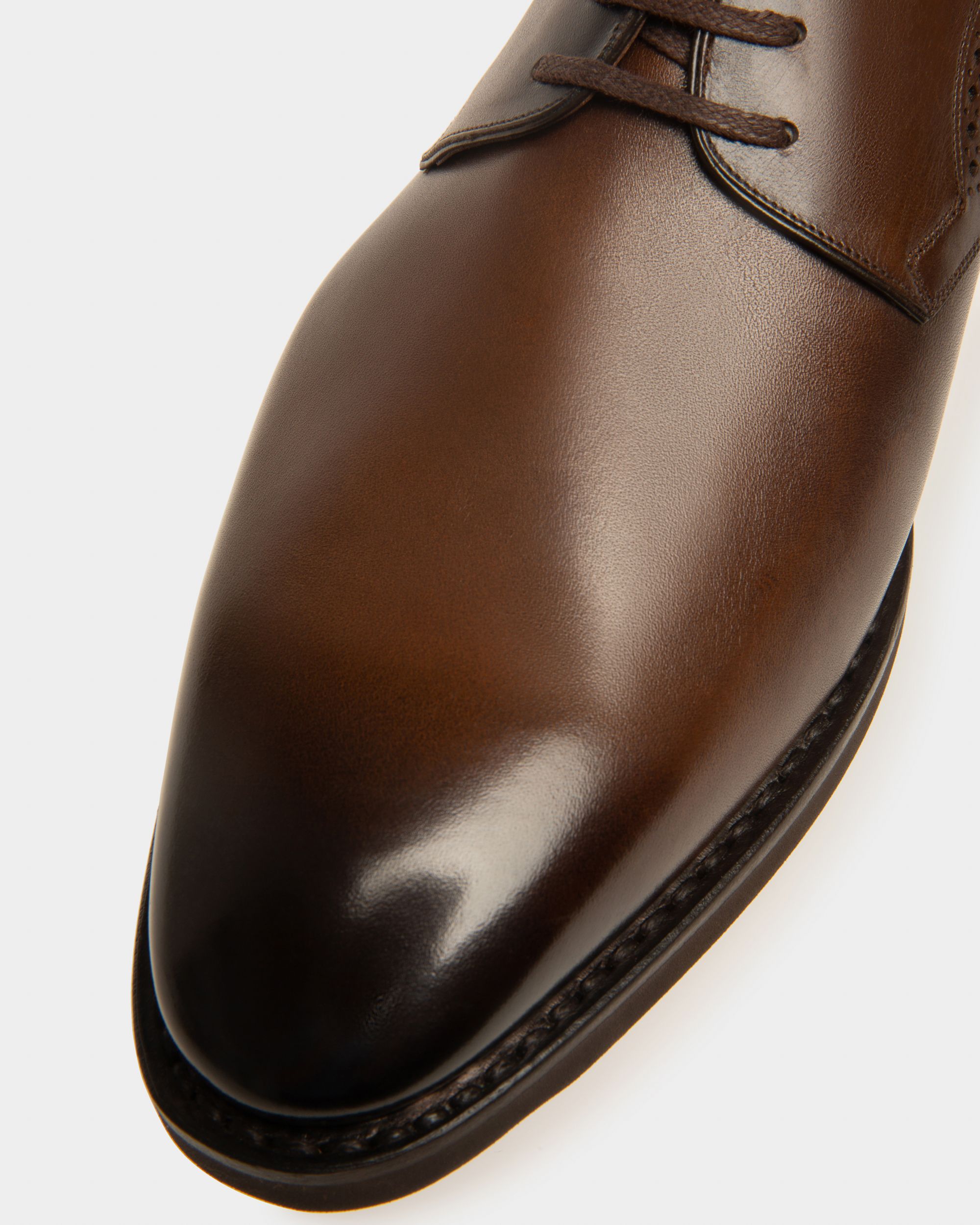 Scrivani Derby In Pelle Marrone - Uomo - Bally - 04