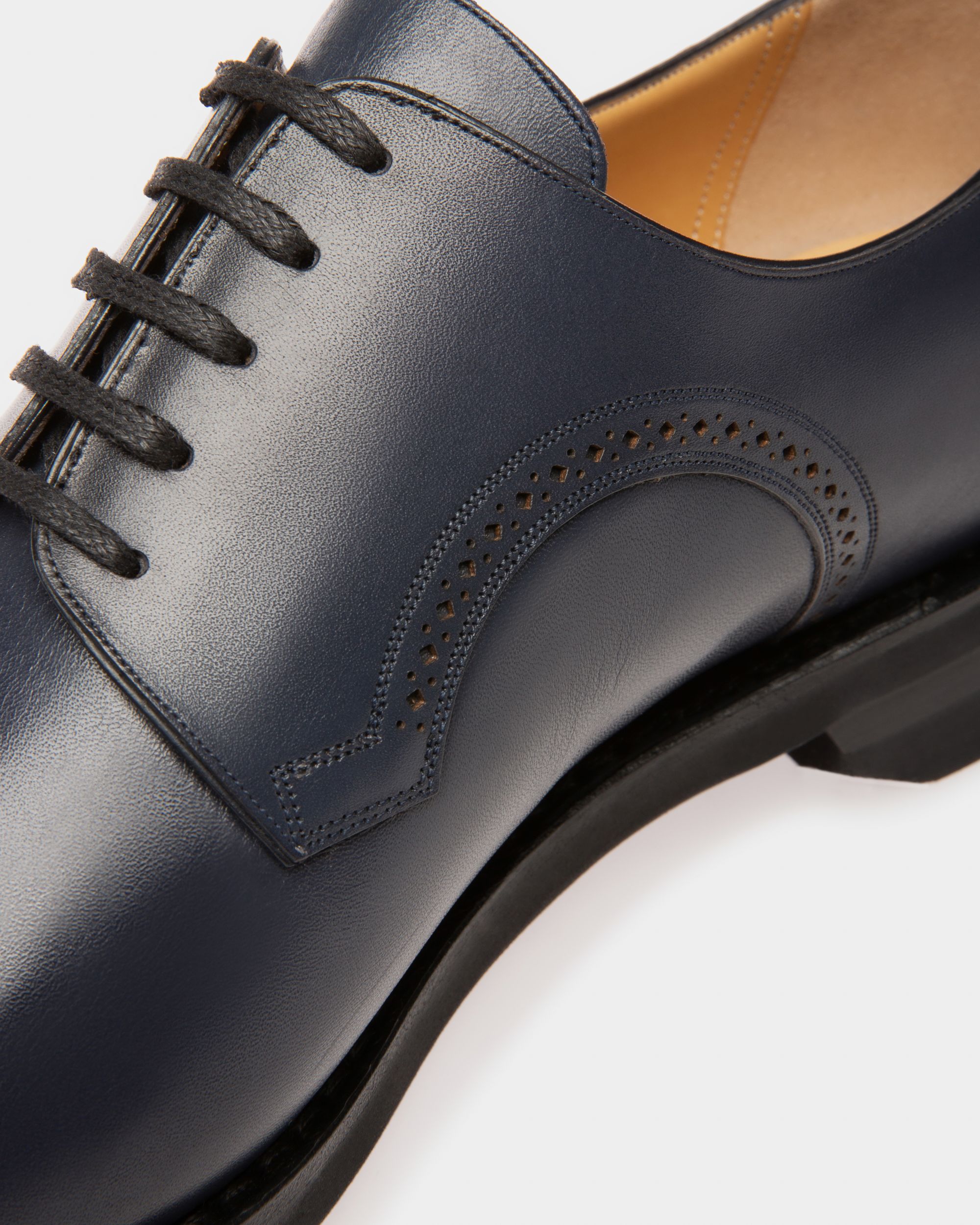 Scrivani Derbyschuhe Aus Marineblauem Leder - Herren - Bally - 05