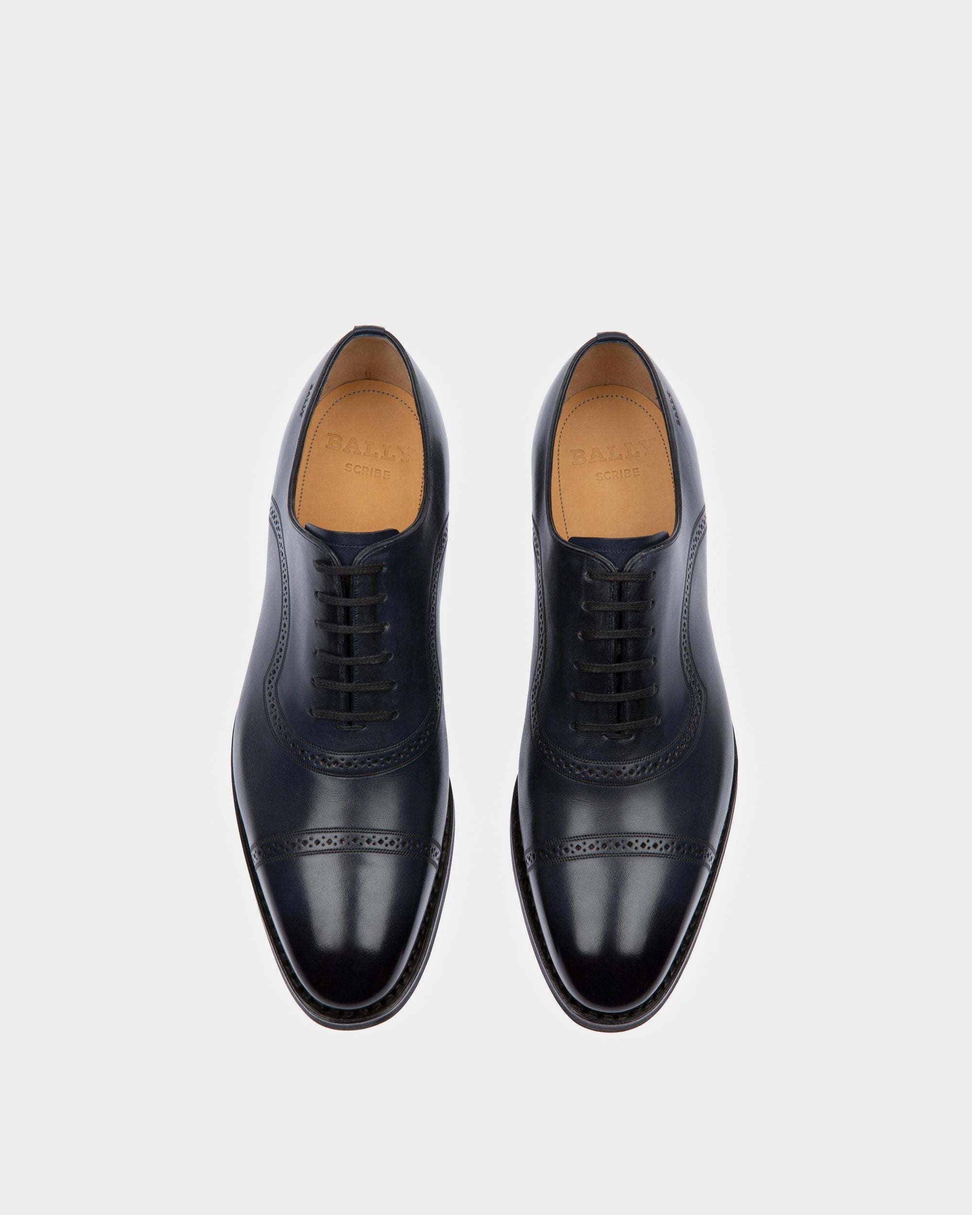 Scotch Oxfordschuhe Aus Marineblauem Leder - Herren - Bally - 02