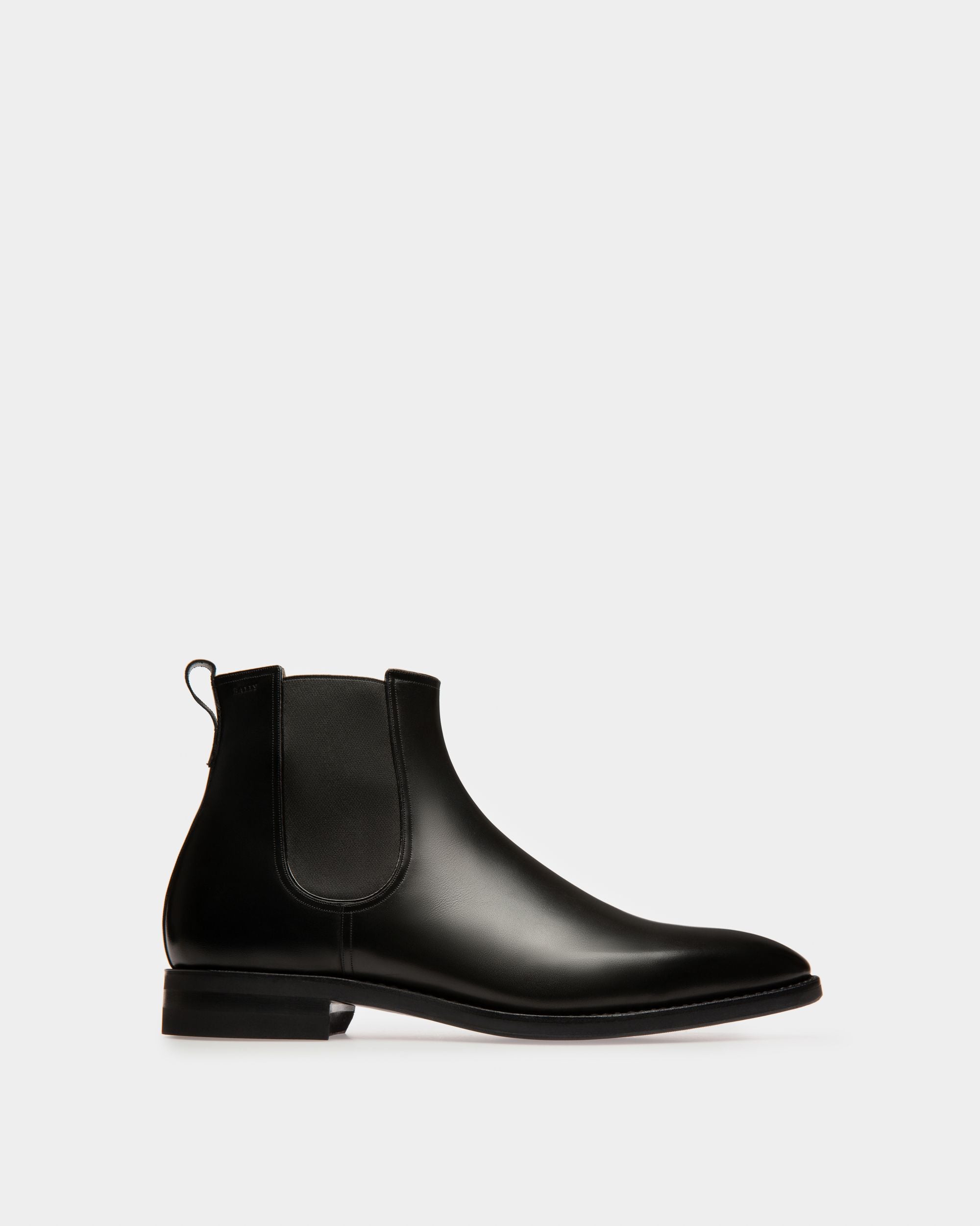Botte Scavone Pour Homme En Cuir Noir - Homme - Bally - 01