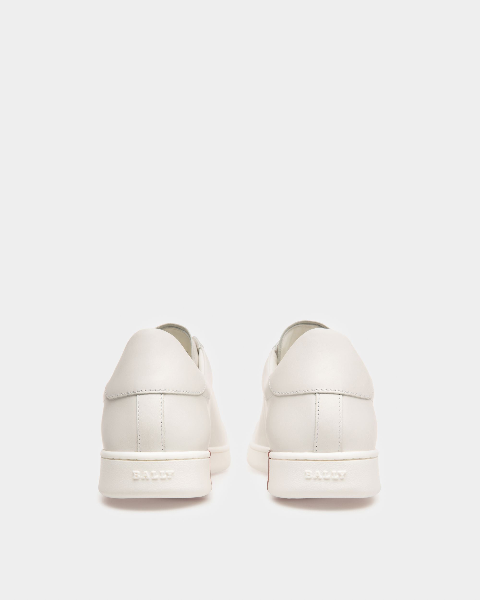 Wivian Sneaker Aus Weissem Leder - Damen - Bally - 04