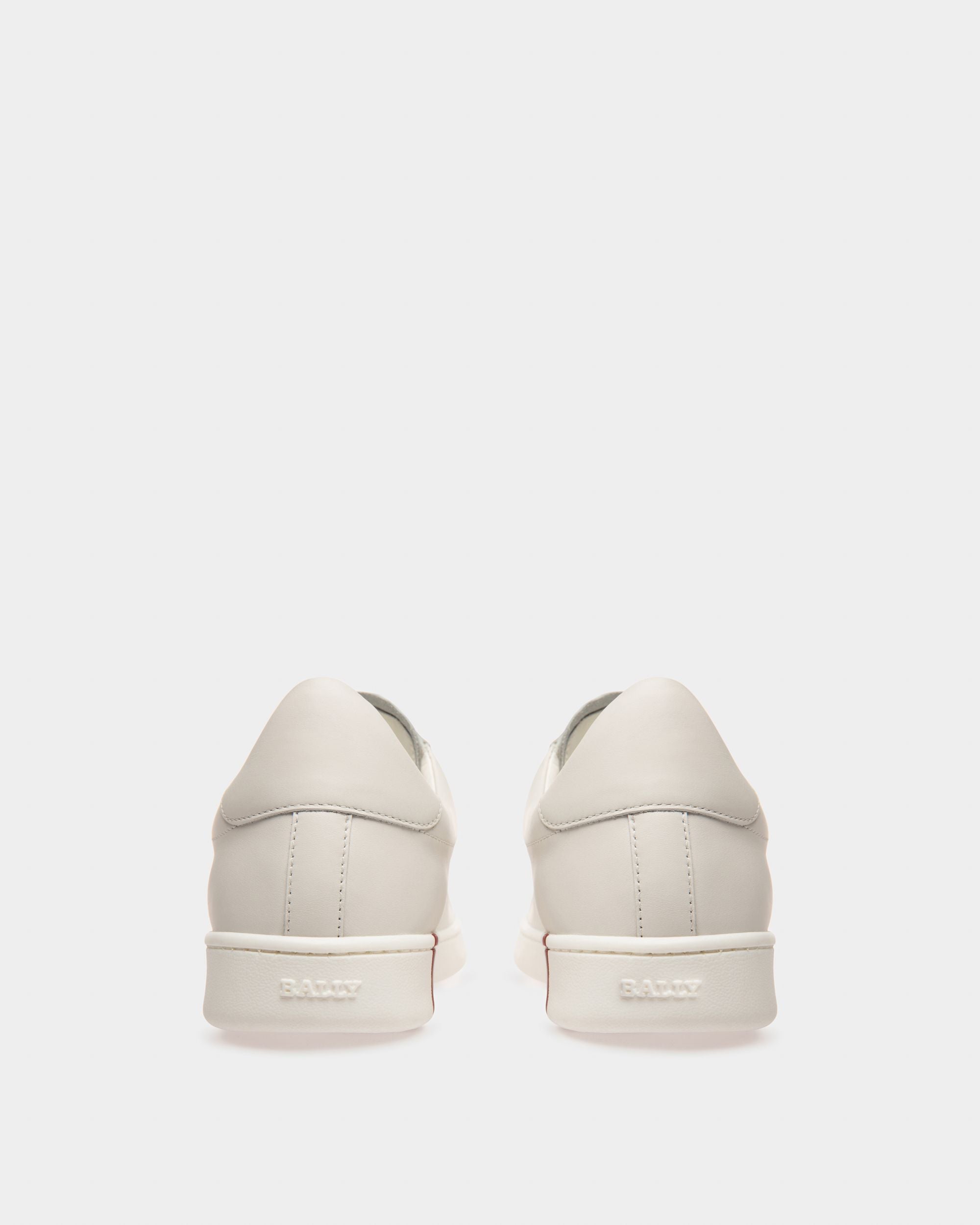 Wivian Sneakers En Cuir Blanc - Femme - Bally - 04