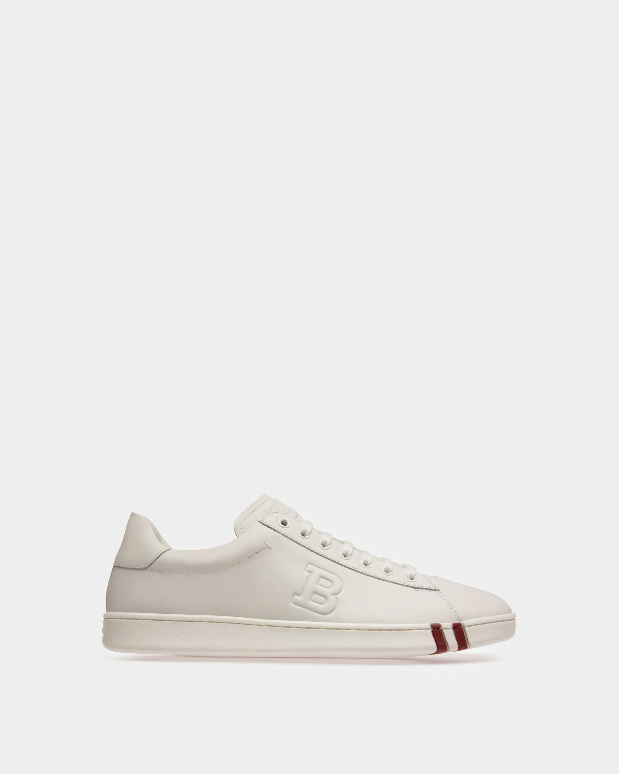 Asher Sneaker Aus Weissem Leder - Herren - Bally - 01