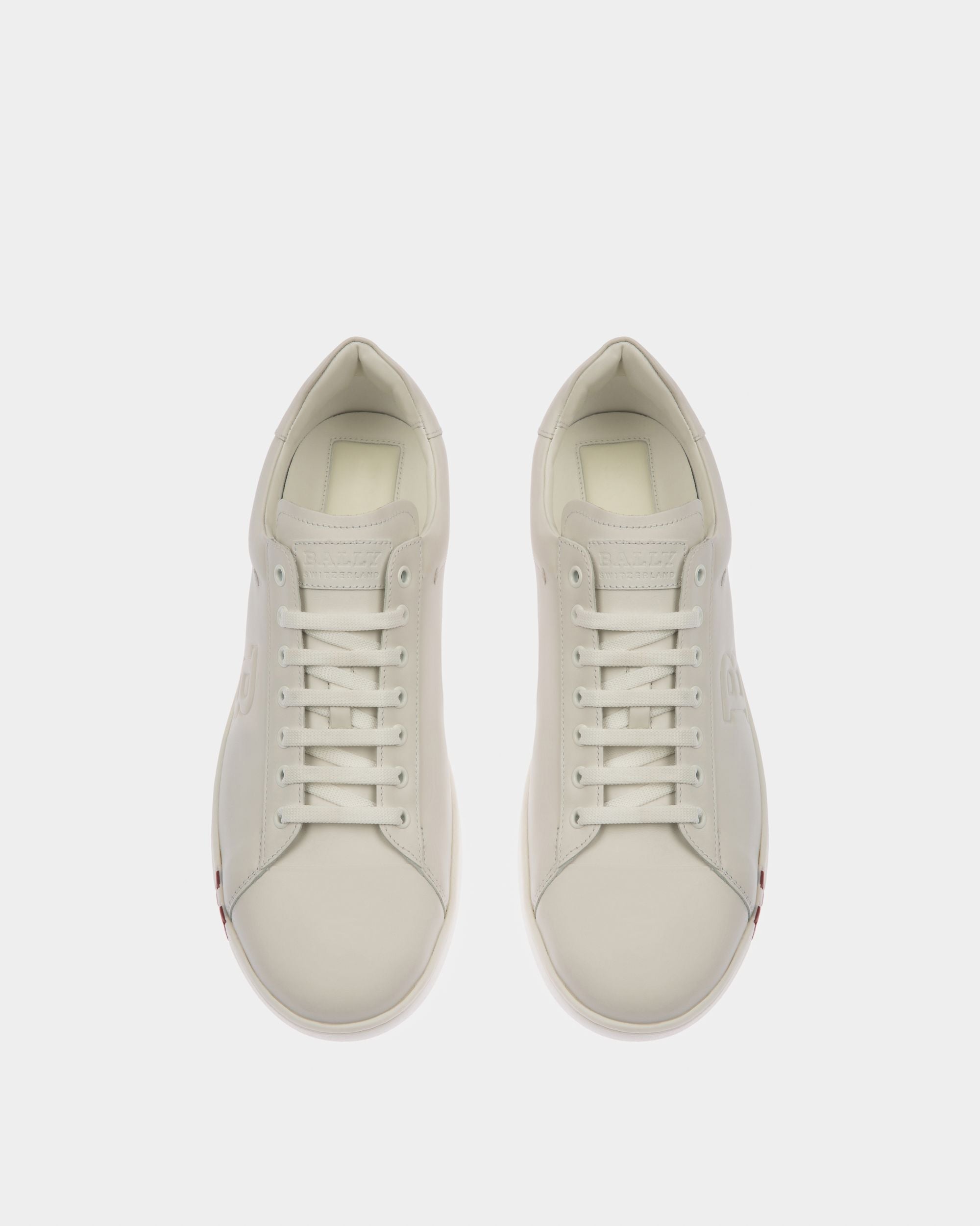 Asher Sneaker Aus Weissem Leder - Herren - Bally - 02