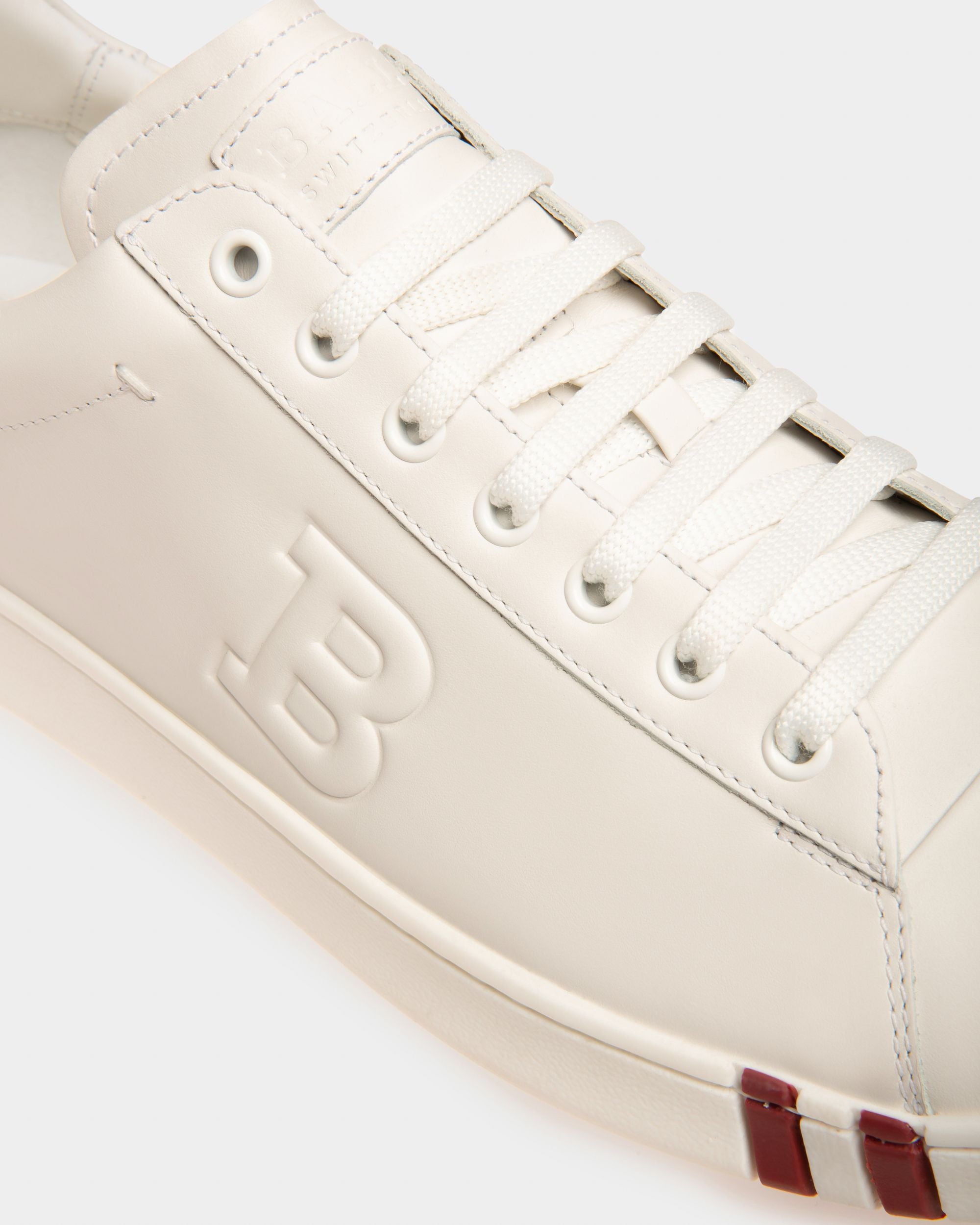Asher Sneaker Aus Weissem Leder - Herren - Bally - 06