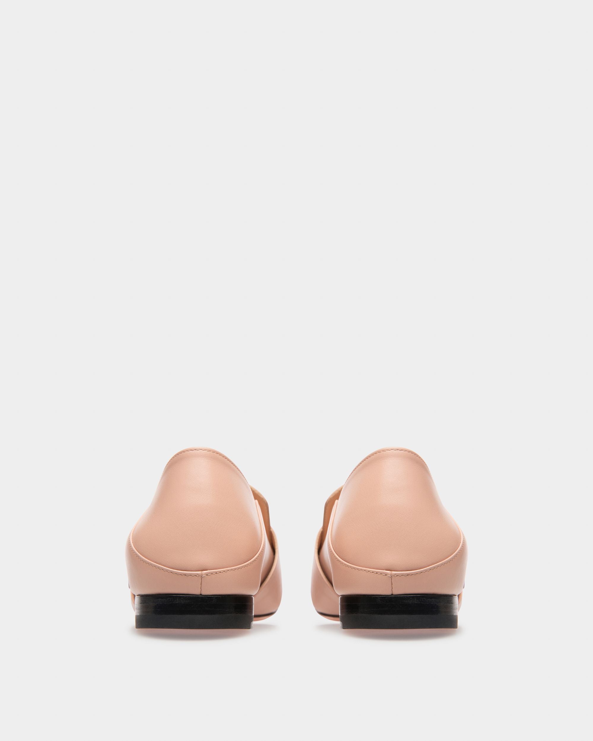 Janelle Mocassins En Cuir Rose - Femme - Bally - 04
