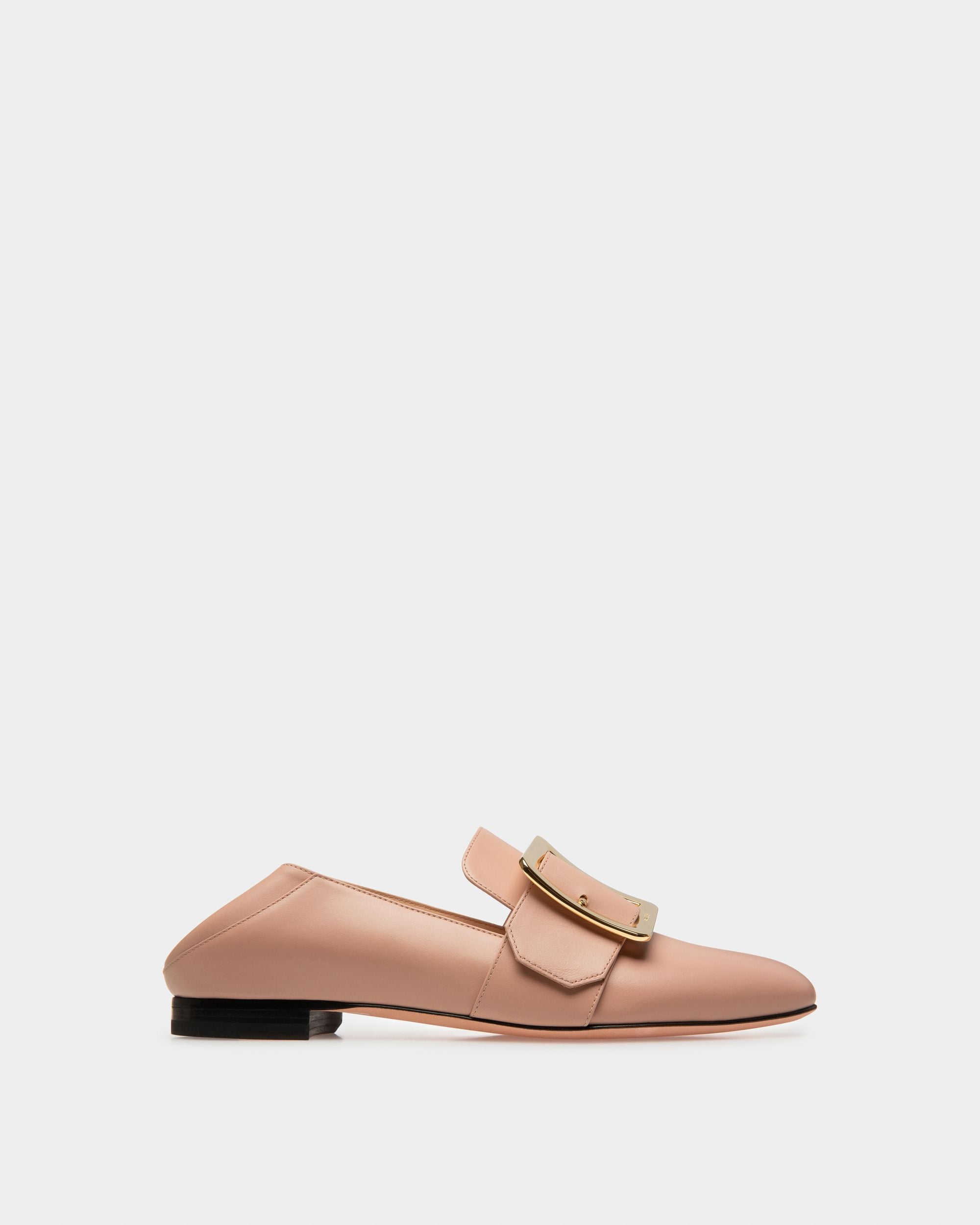 Janelle Mocassins En Cuir Rose - Femme - Bally - 05