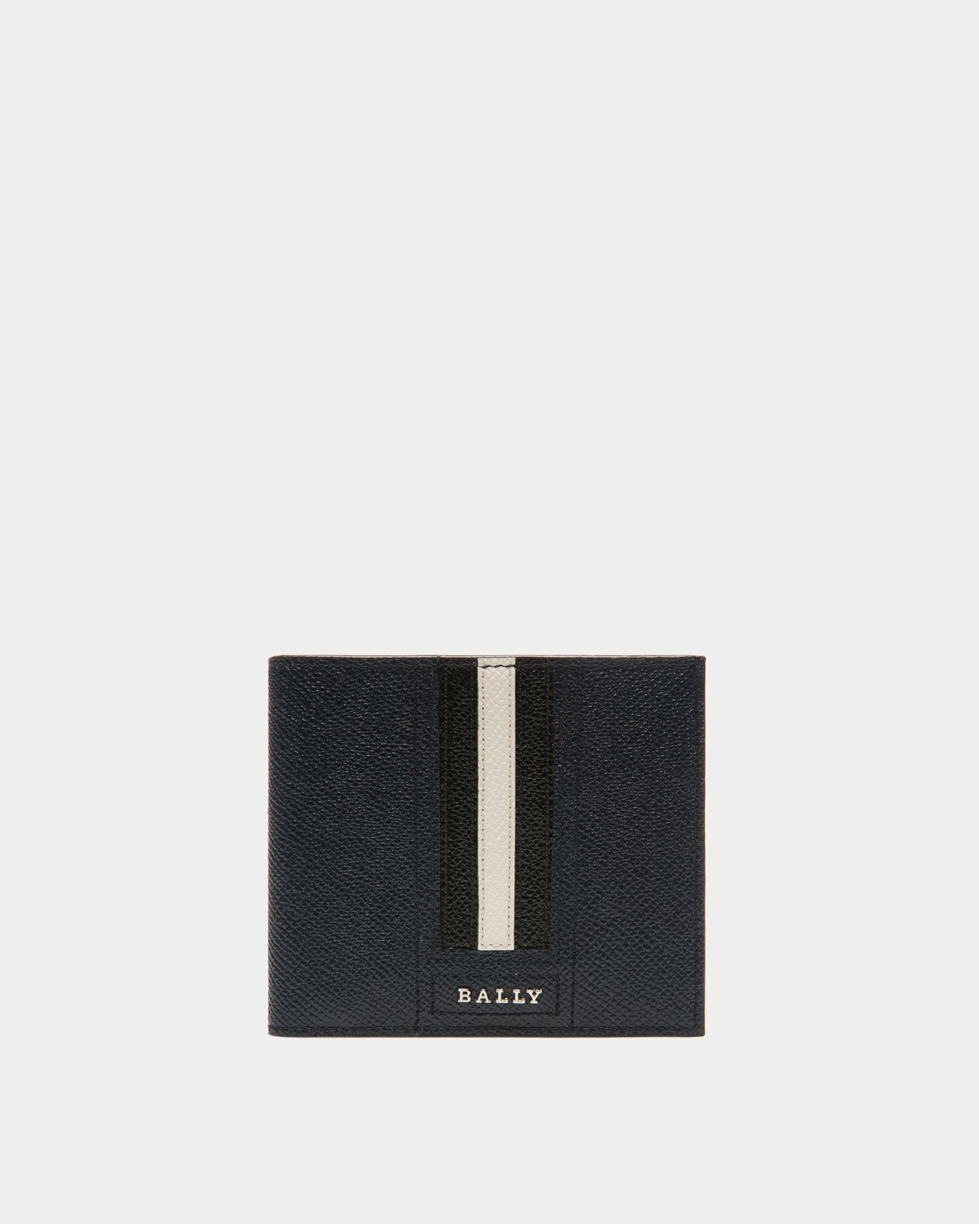 Trasai Portafoglio In Pelle Navy - Uomo - Bally - 01