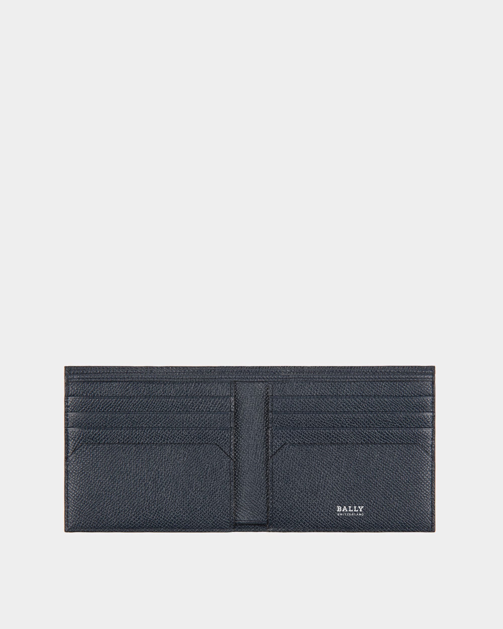 Trasai Portafoglio In Pelle Navy - Uomo - Bally - 03