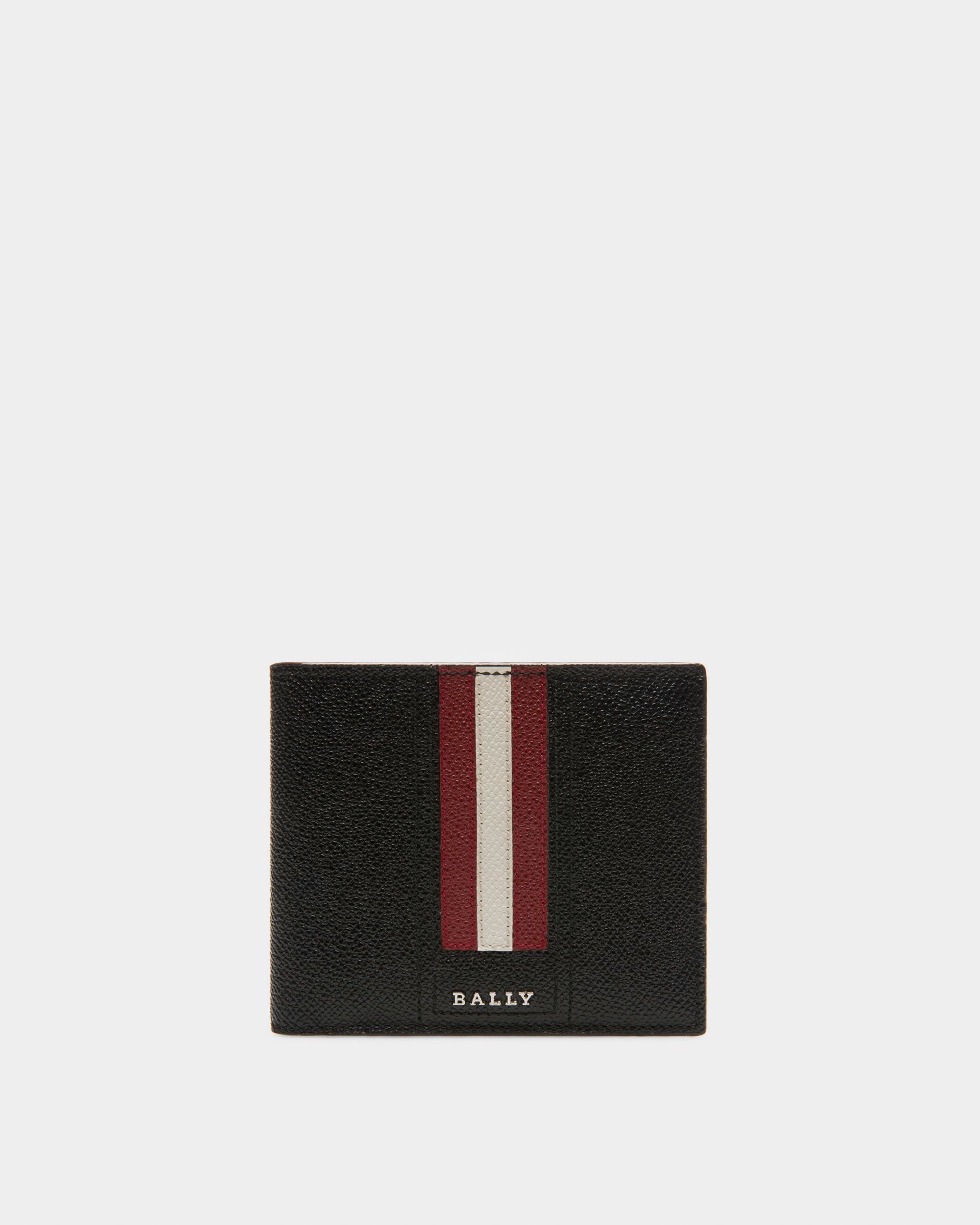 Taliky Porte-monnaie En Cuir Noir - Homme - Bally - 01
