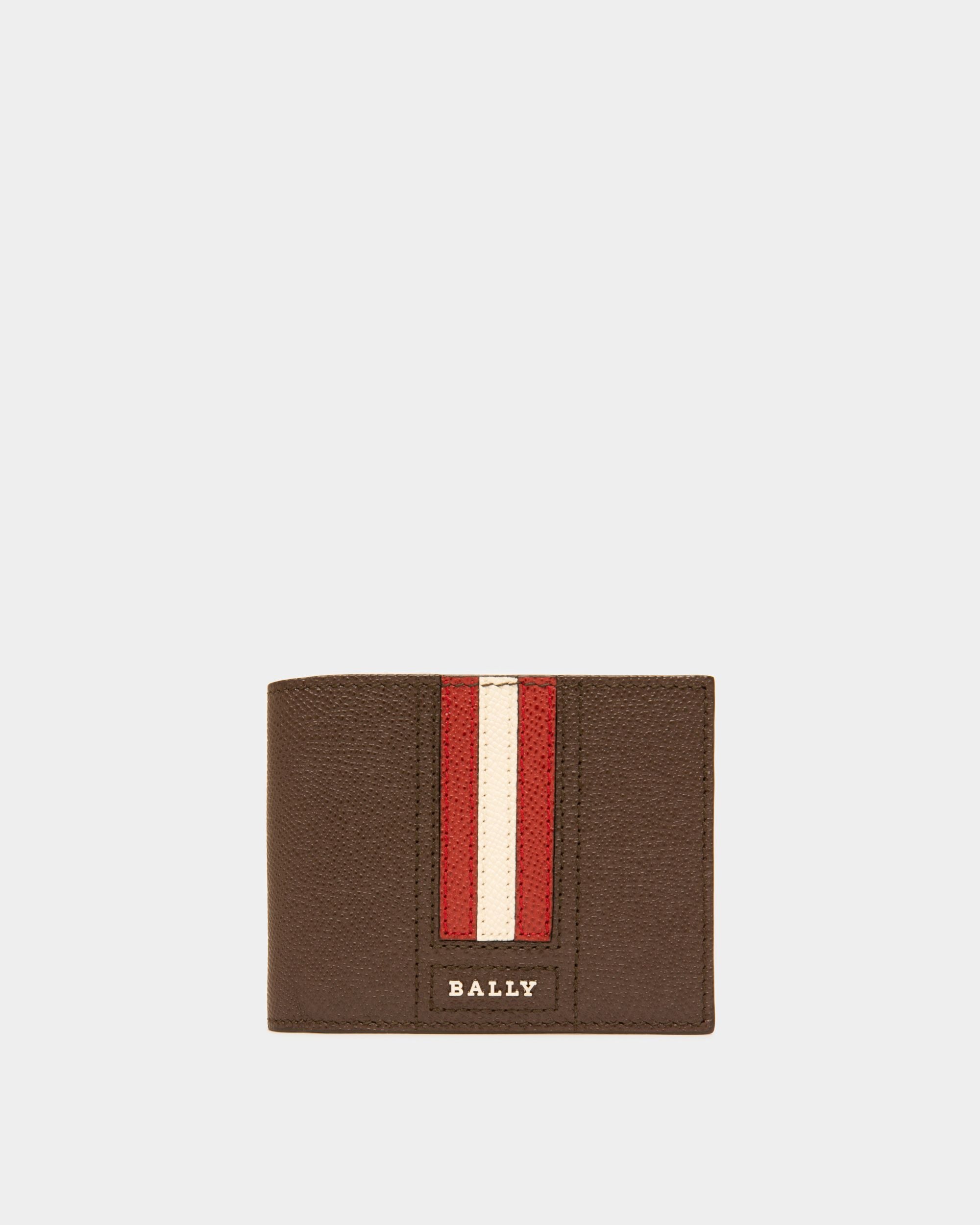 Tevye Portefeuille En Cuir Café - Homme - Bally - 01