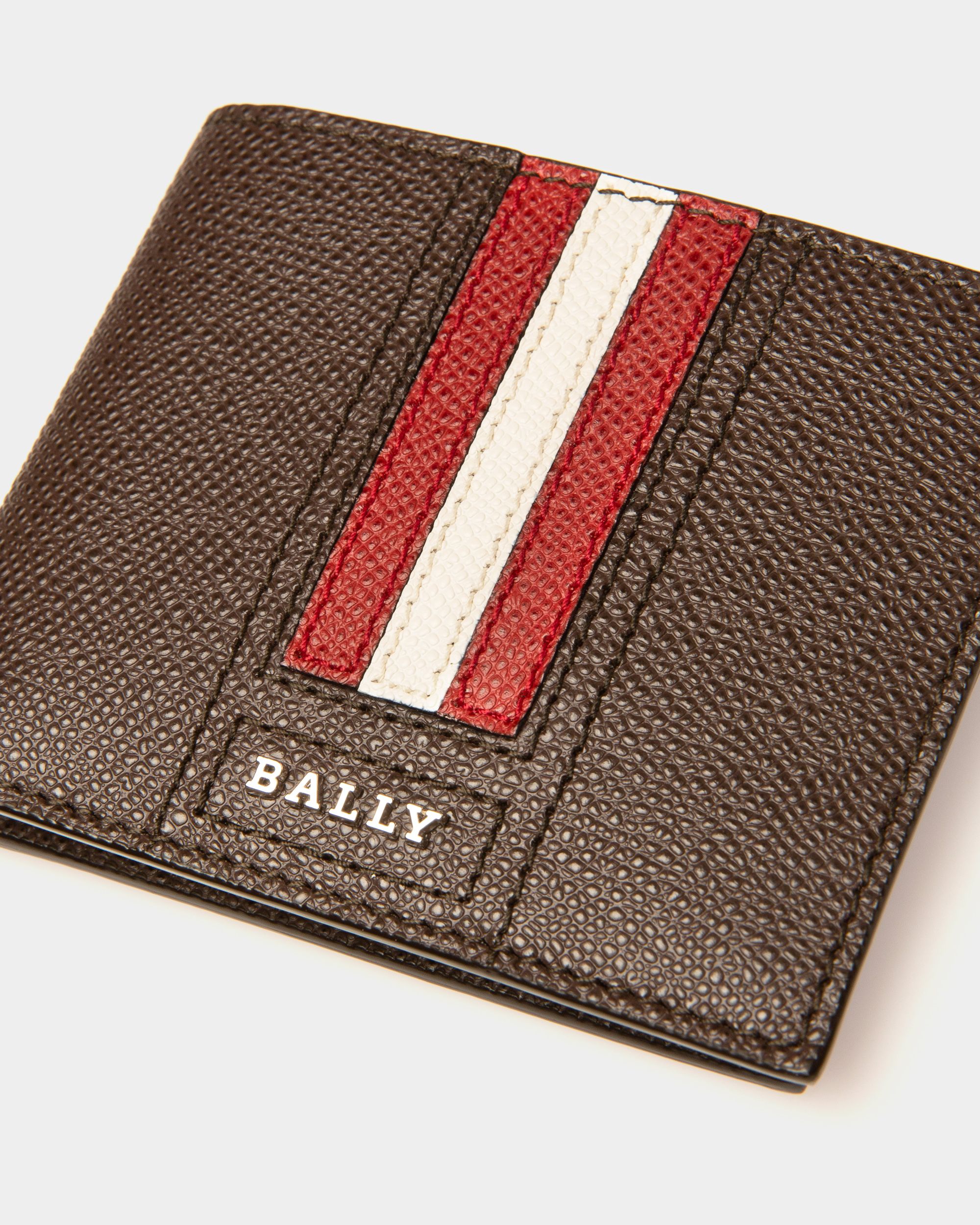 Tevye Portefeuille En Cuir Café - Homme - Bally - 04