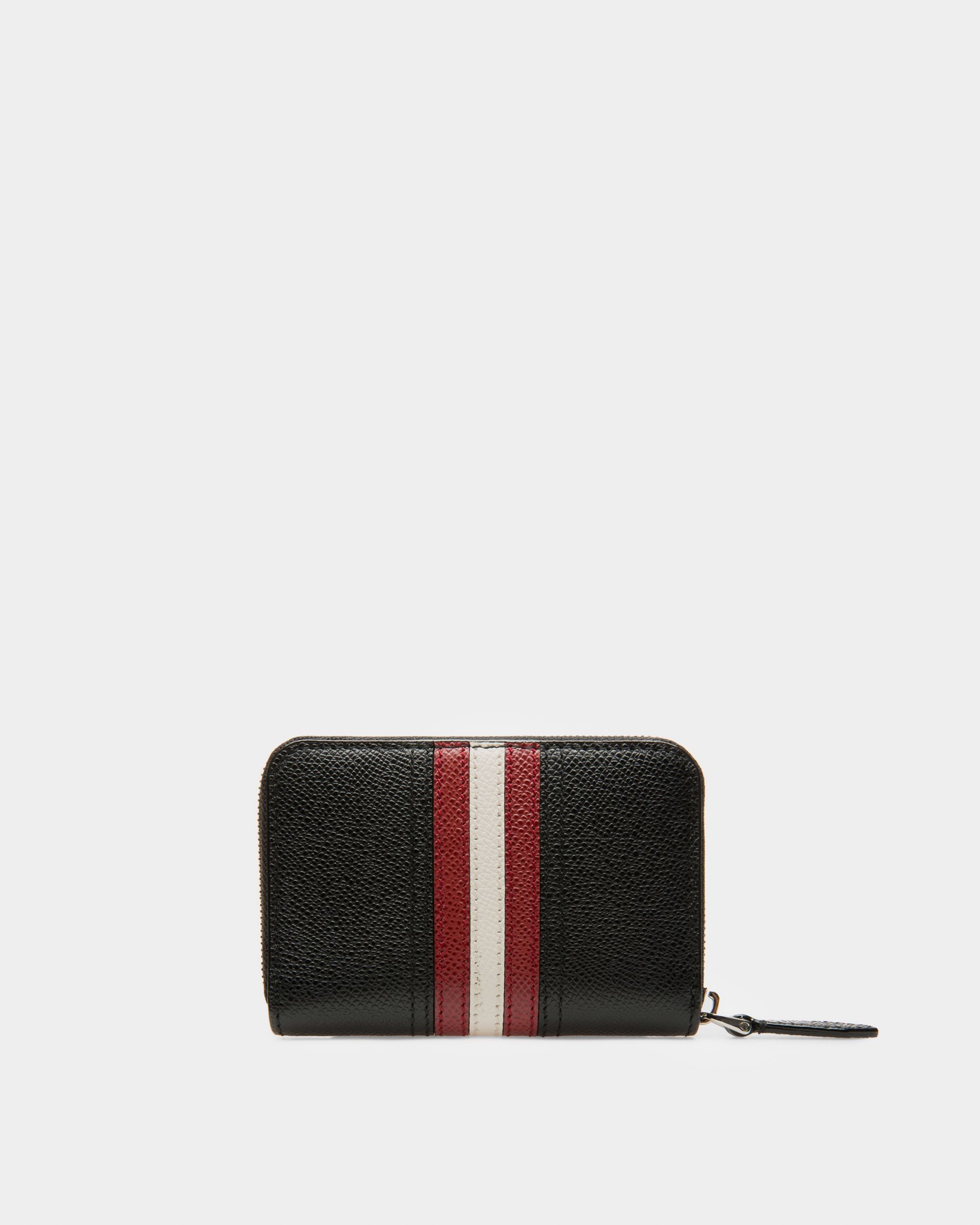 Tivy Portamonete In Pelle Nera - Uomo - Bally - 02