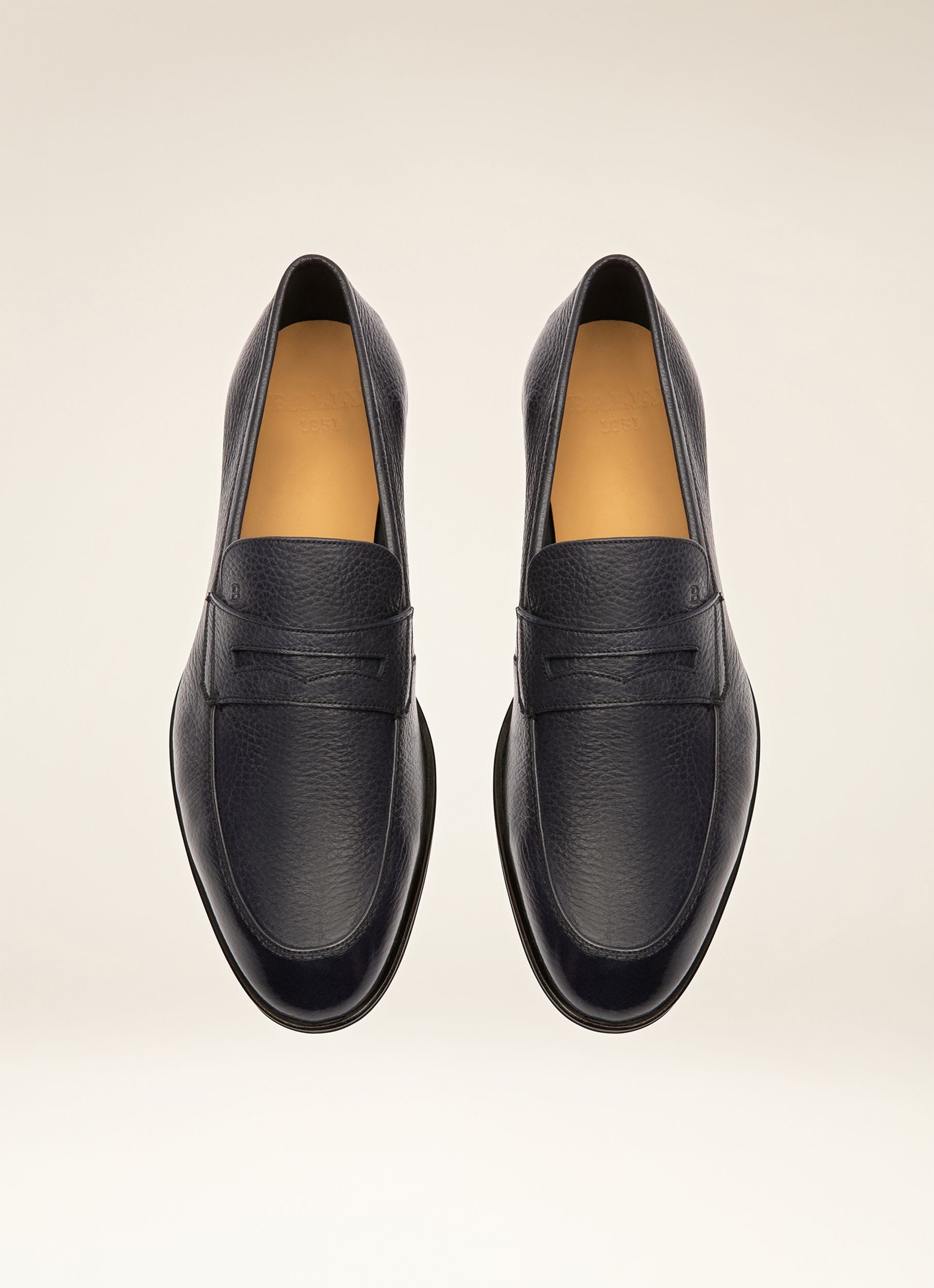 Webb Loafer Aus Marineblauem Leder - Herren - Bally - 04