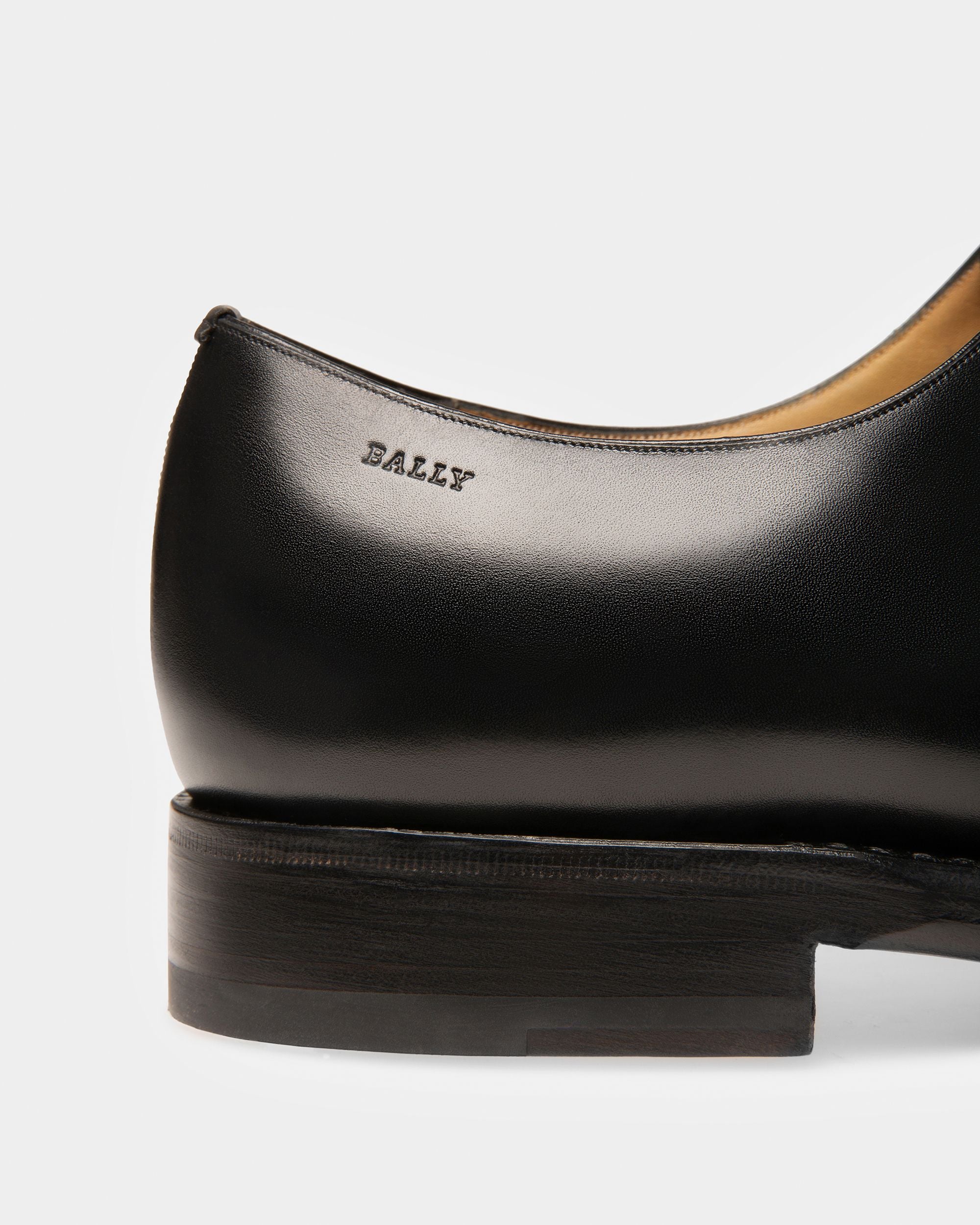 Scolder Richelieus En Cuir Noir - Homme - Bally - 06