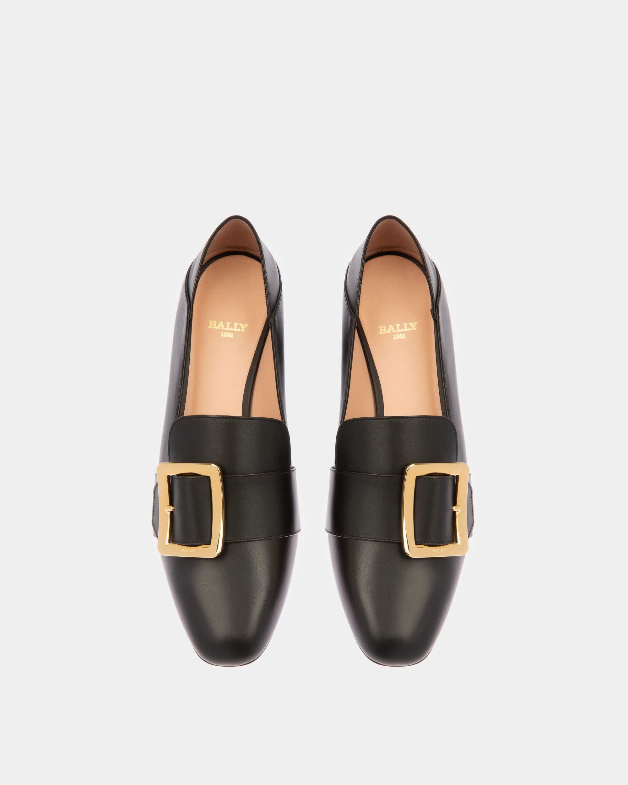 Janelle Escarpins En Cuir Noir - Femme - Bally - 02