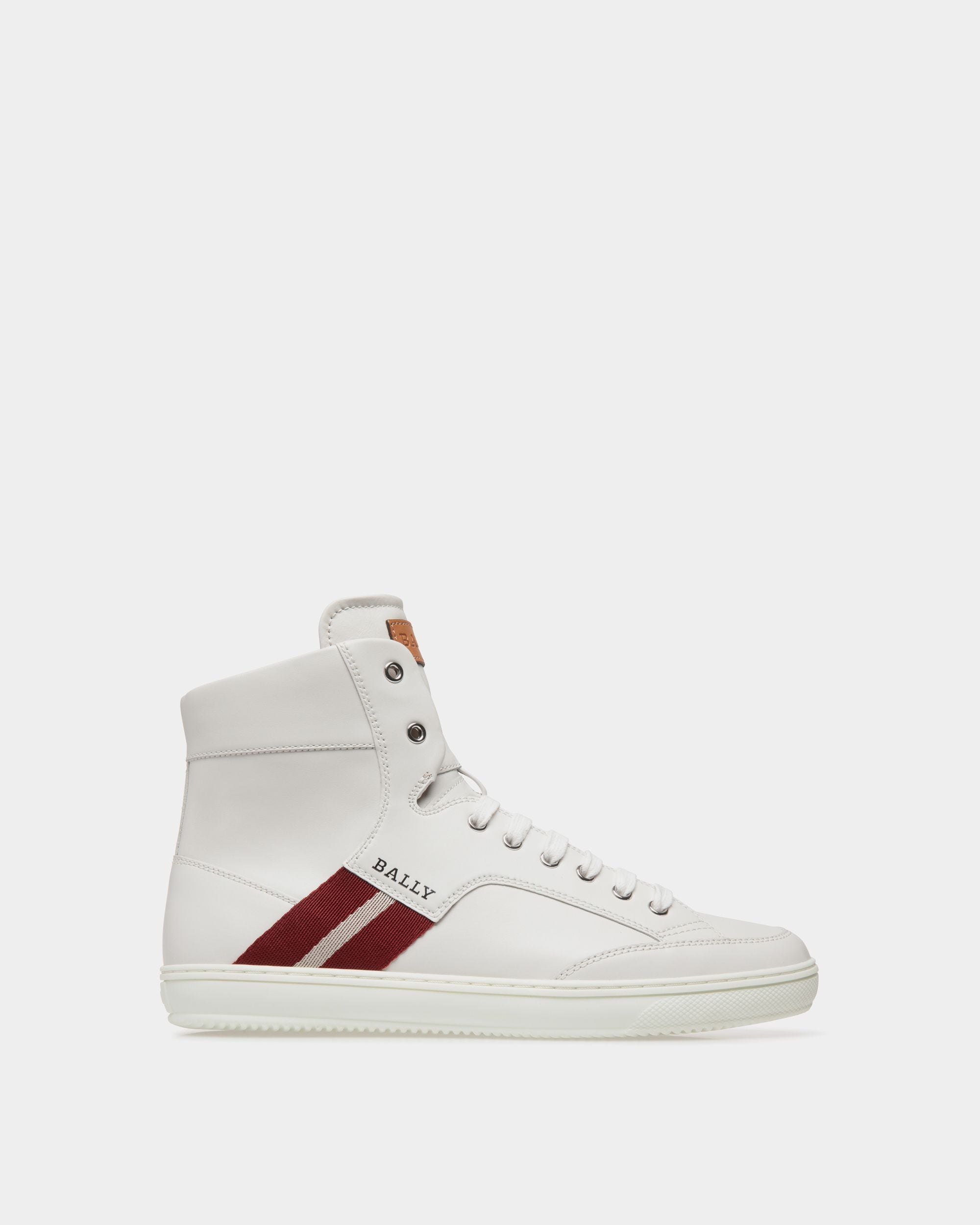 Sneaker In White Leather - Herren - Bally - 01