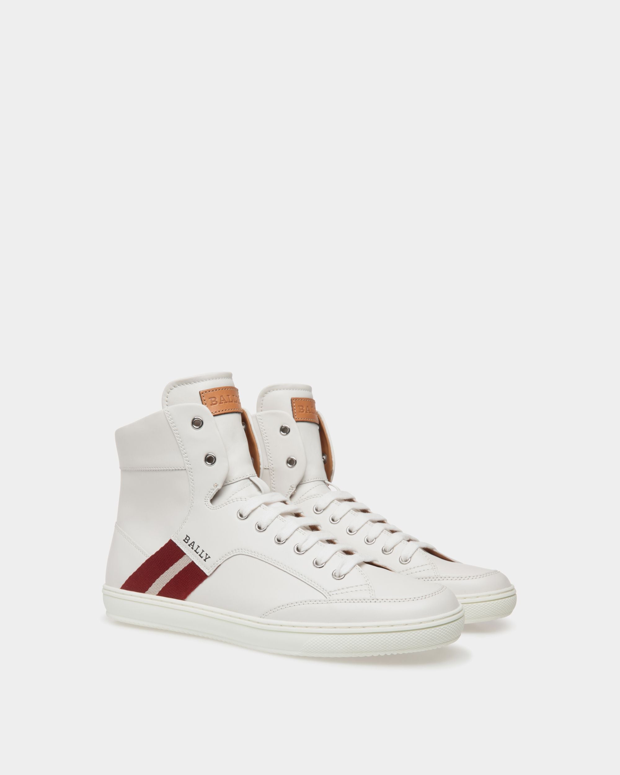 Sneaker In White Leather - Herren - Bally - 02