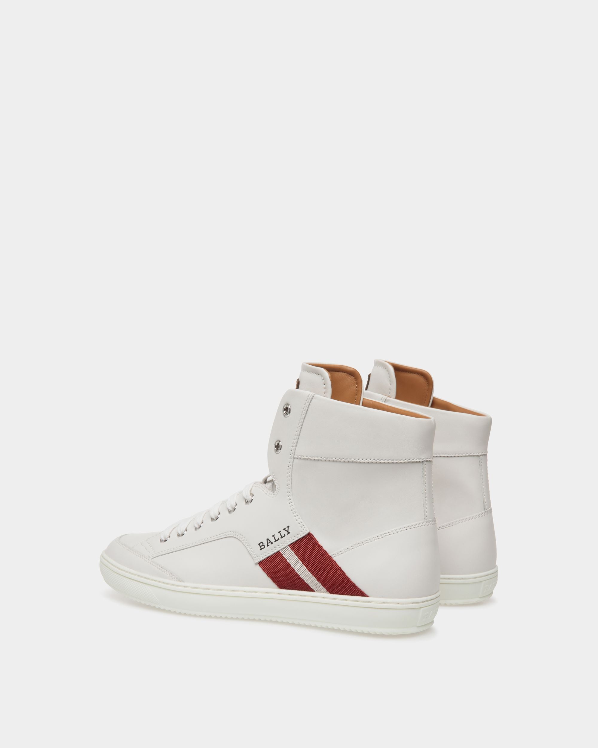Sneaker In White Leather - Herren - Bally - 03