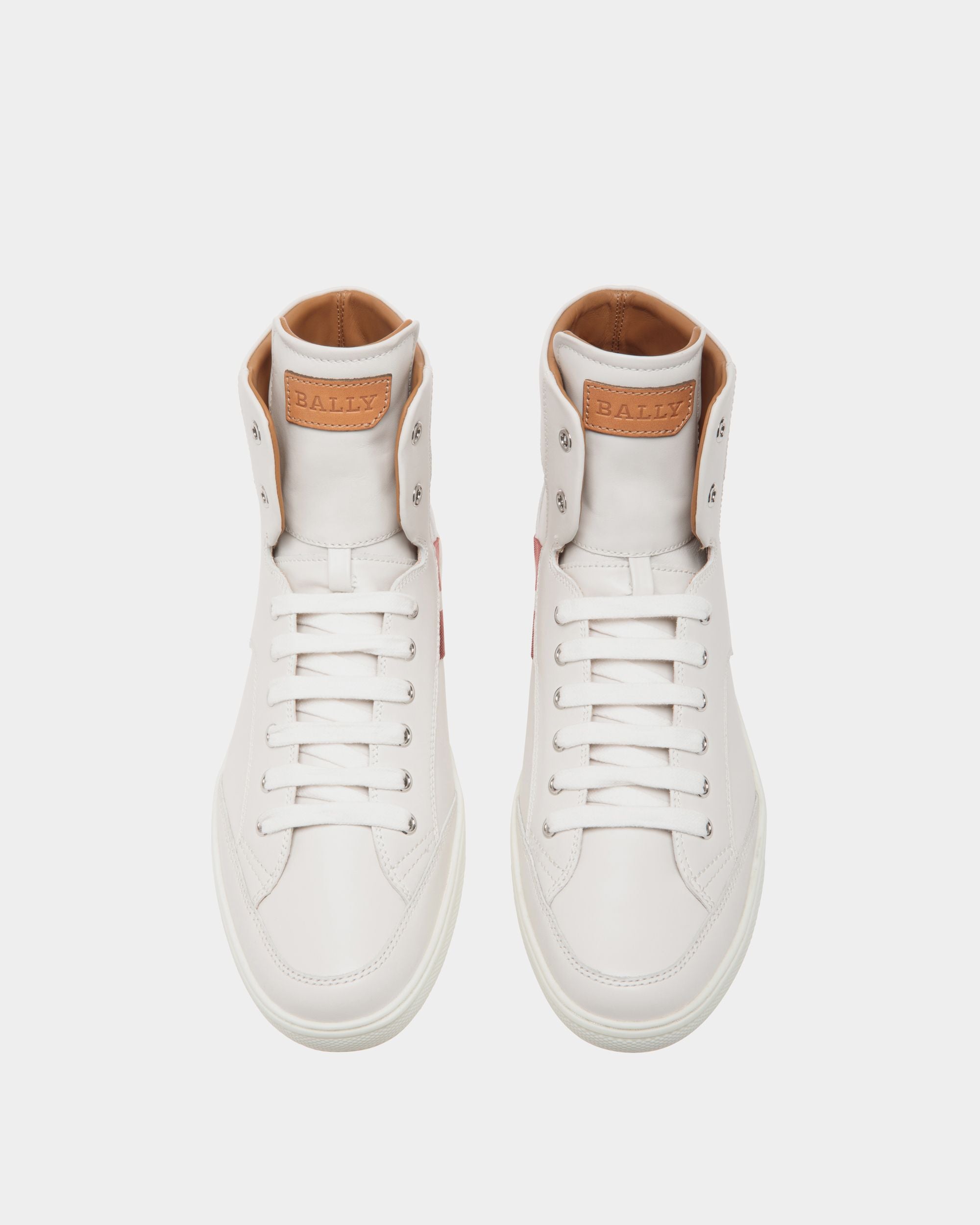Sneaker In White Leather - Herren - Bally - 04